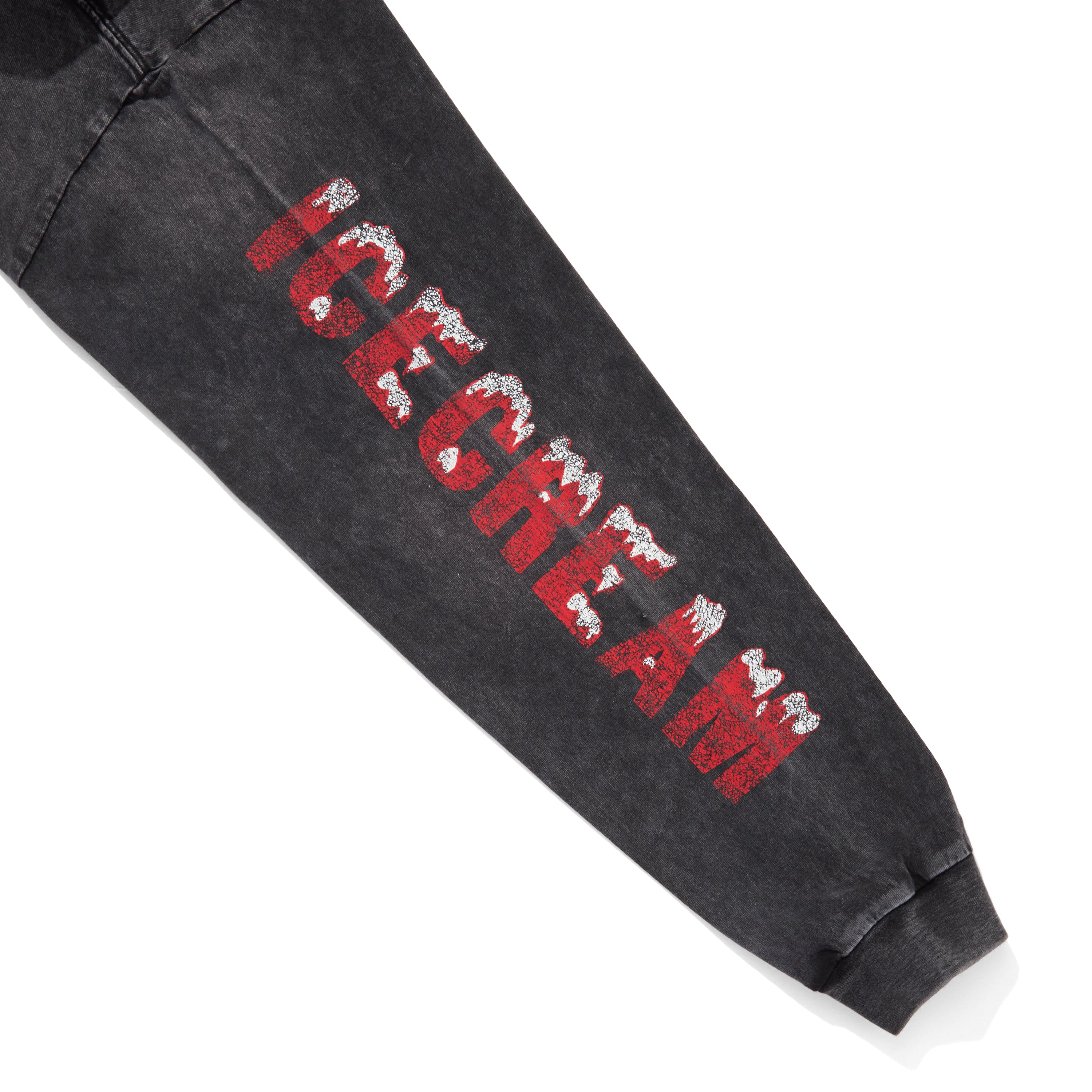 Load image into Gallery viewer, DAMAGED COTTON L/S T-SHIRT_RUNNING DOG
