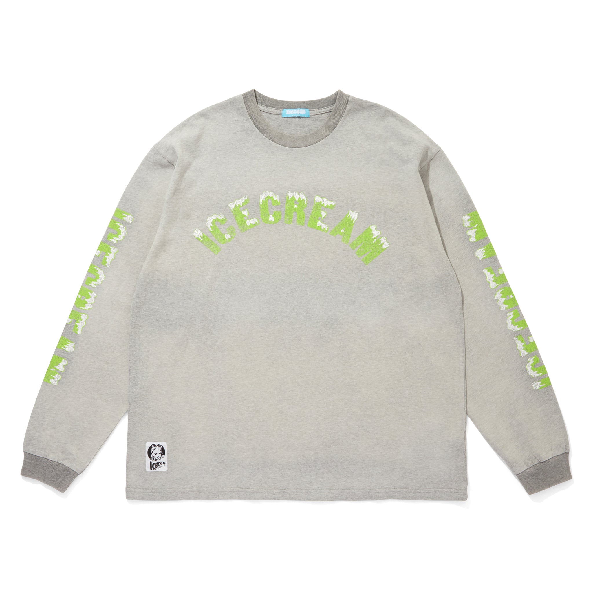 DAMAGED COTTON L/S T-SHIRT_RUNNING DOG – BILLIONAIRE BOYS CLUB
