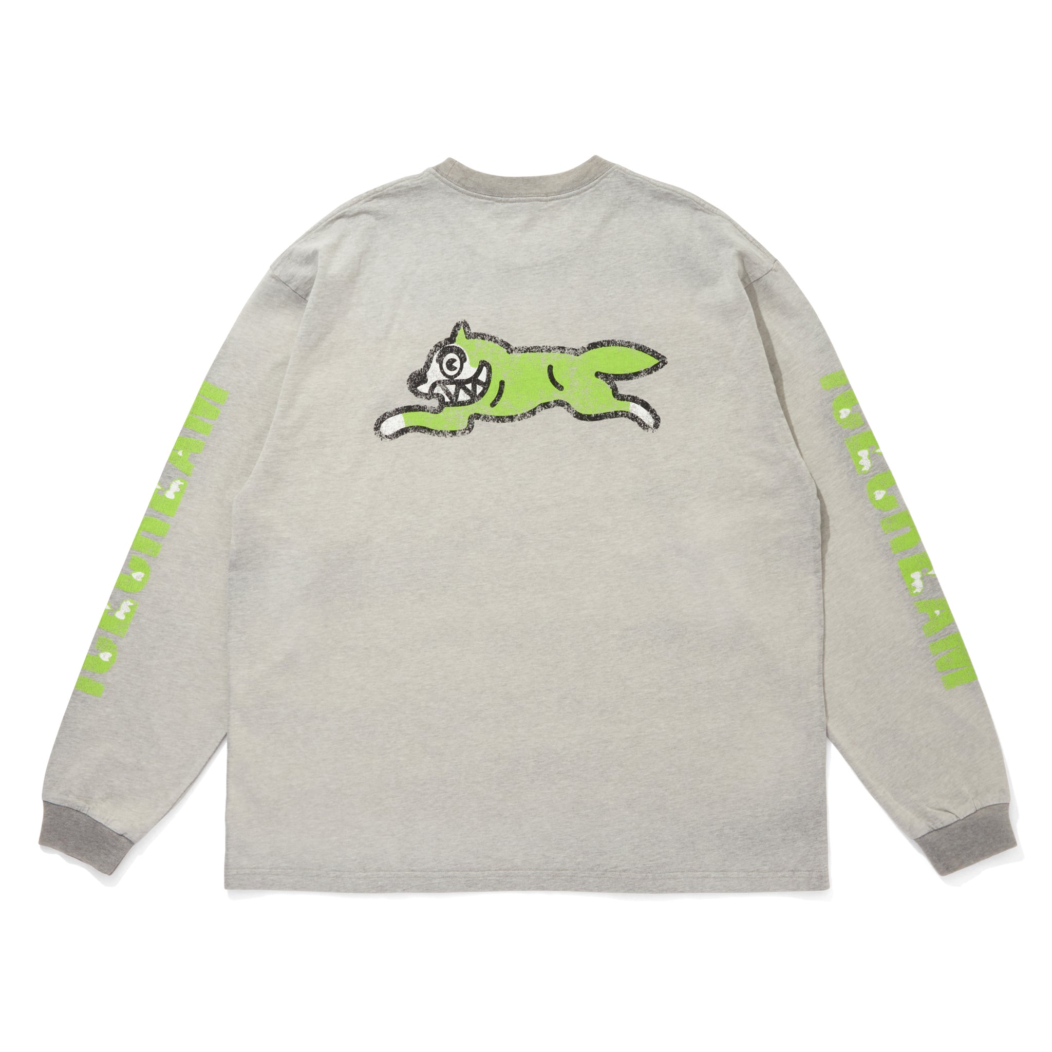 DAMAGED COTTON L/S T-SHIRT_RUNNING DOG – BILLIONAIRE BOYS CLUB