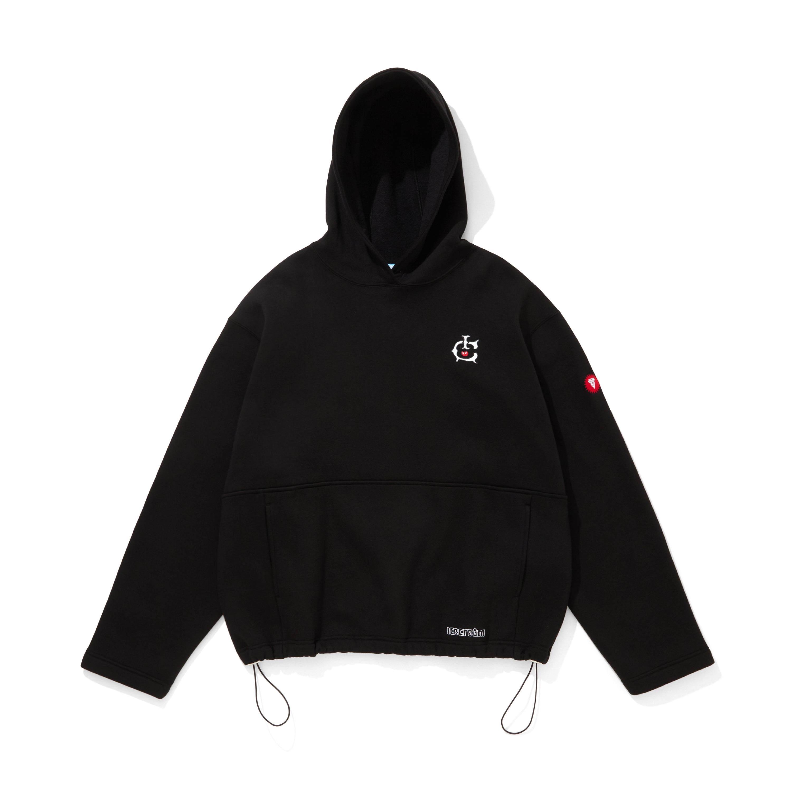 Load image into Gallery viewer, EMBROIDERED LOGO HOODIE
