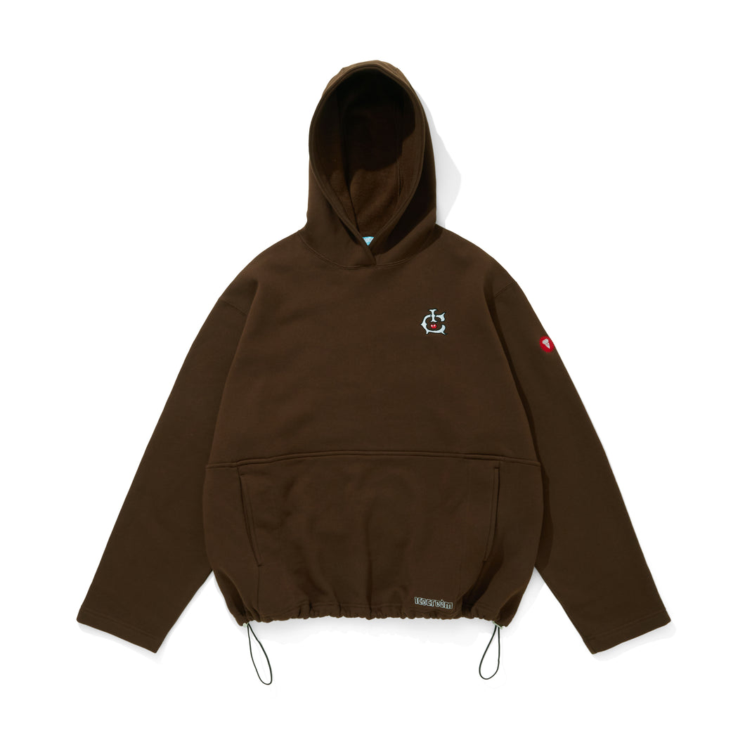EMBROIDERED LOGO HOODIE