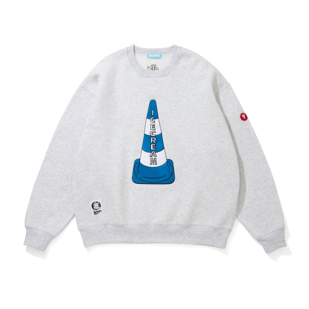 EMBROIDERED LOGO SWEATSHIRT_ICECREAM