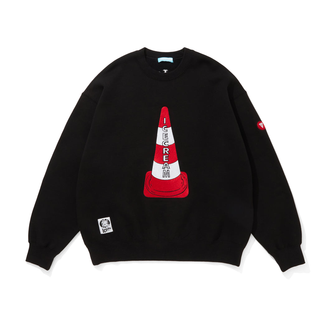 EMBROIDERED LOGO SWEATSHIRT_ICECREAM