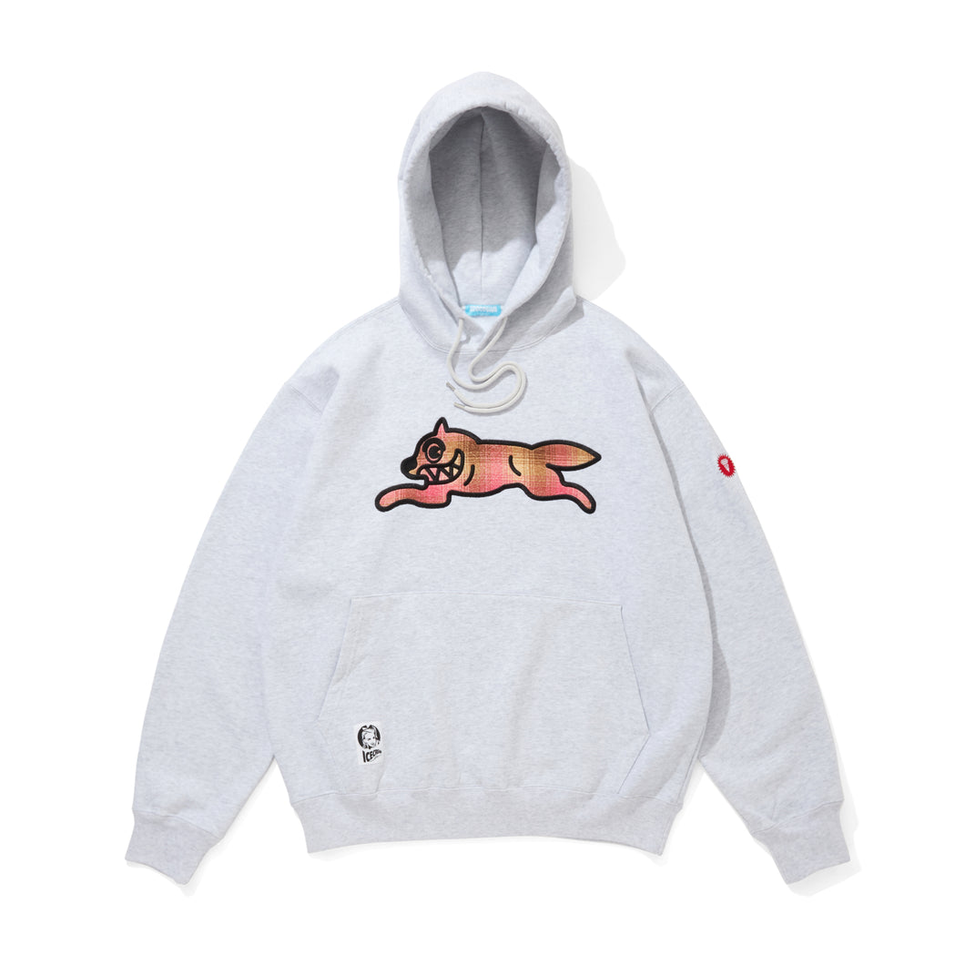 APPLIQUE LOGO HOODIE_RUNNING DOG