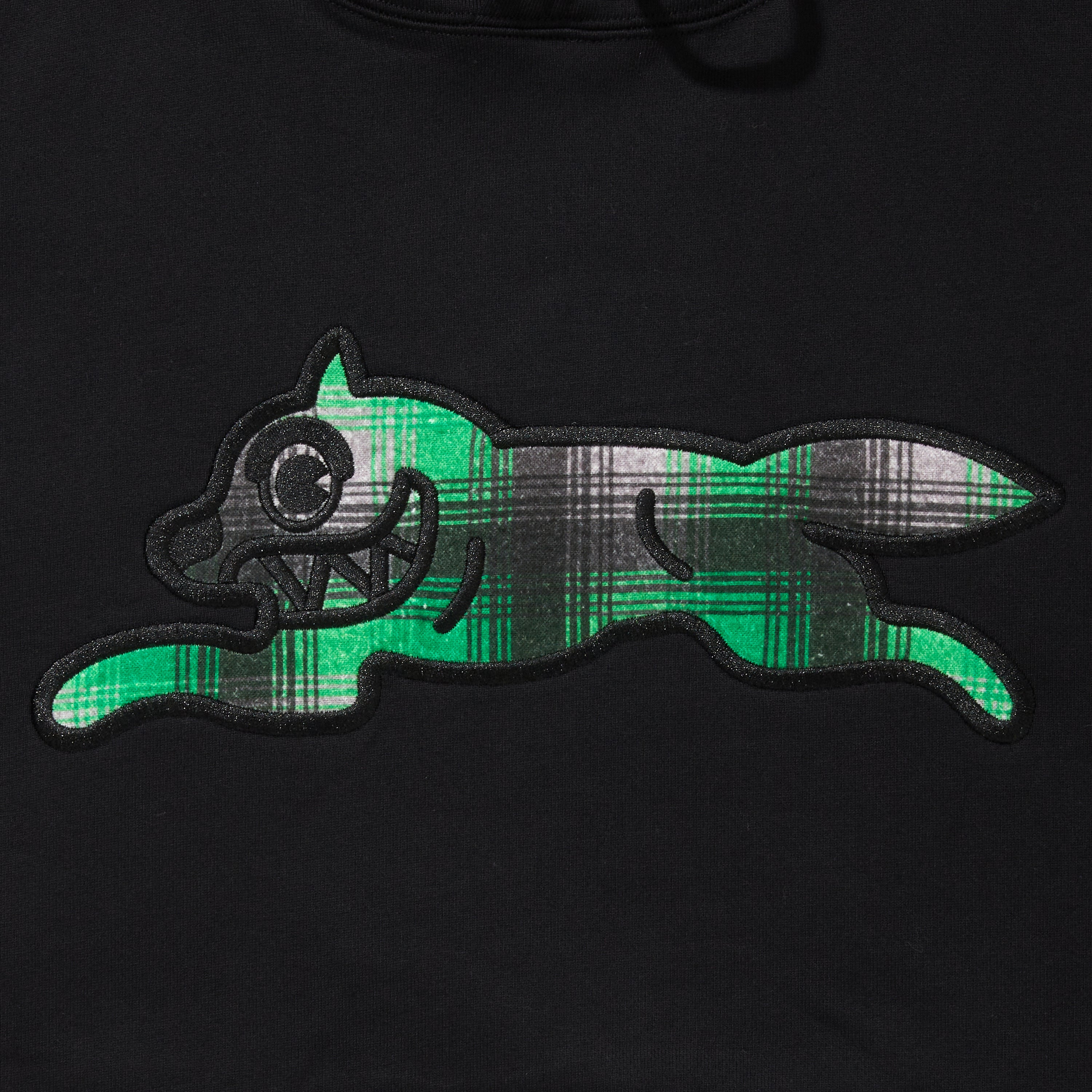 Load image into Gallery viewer, APPLIQUE LOGO HOODIE_RUNNING DOG
