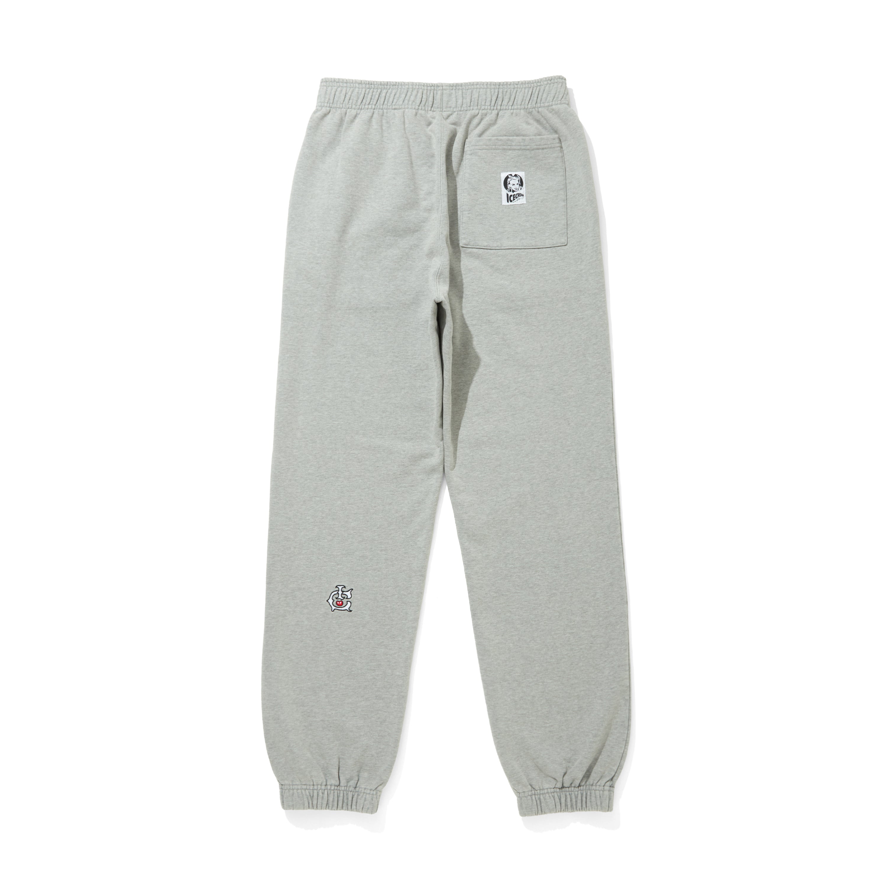 Load image into Gallery viewer, Embroidered Logo Damaged Sweat Pants
