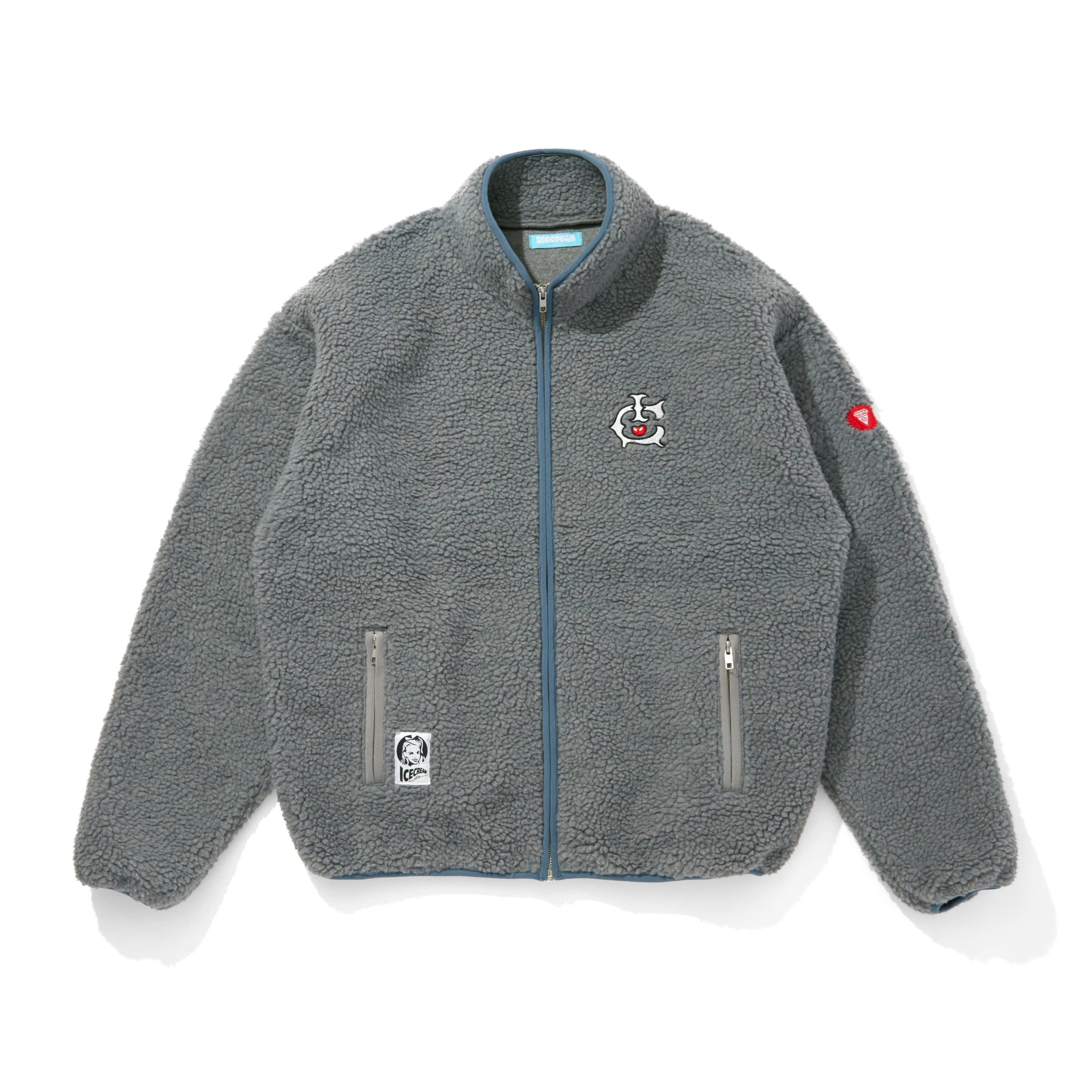 画像をギャラリービューアに読み込む, FLEECE ZIP UP JACKET
