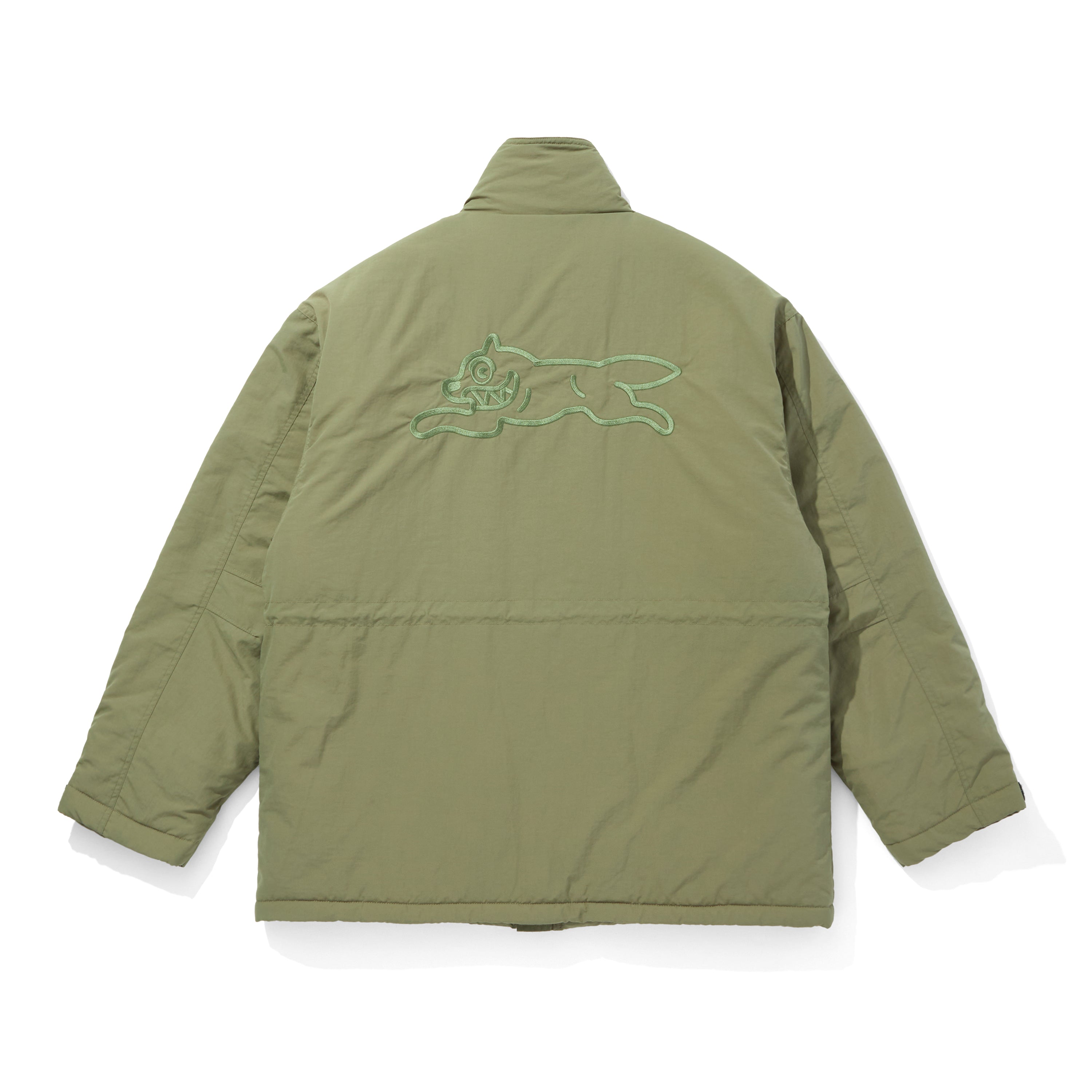 画像をギャラリービューアに読み込む, EMBROIDERED LOGO NYLON COAT

