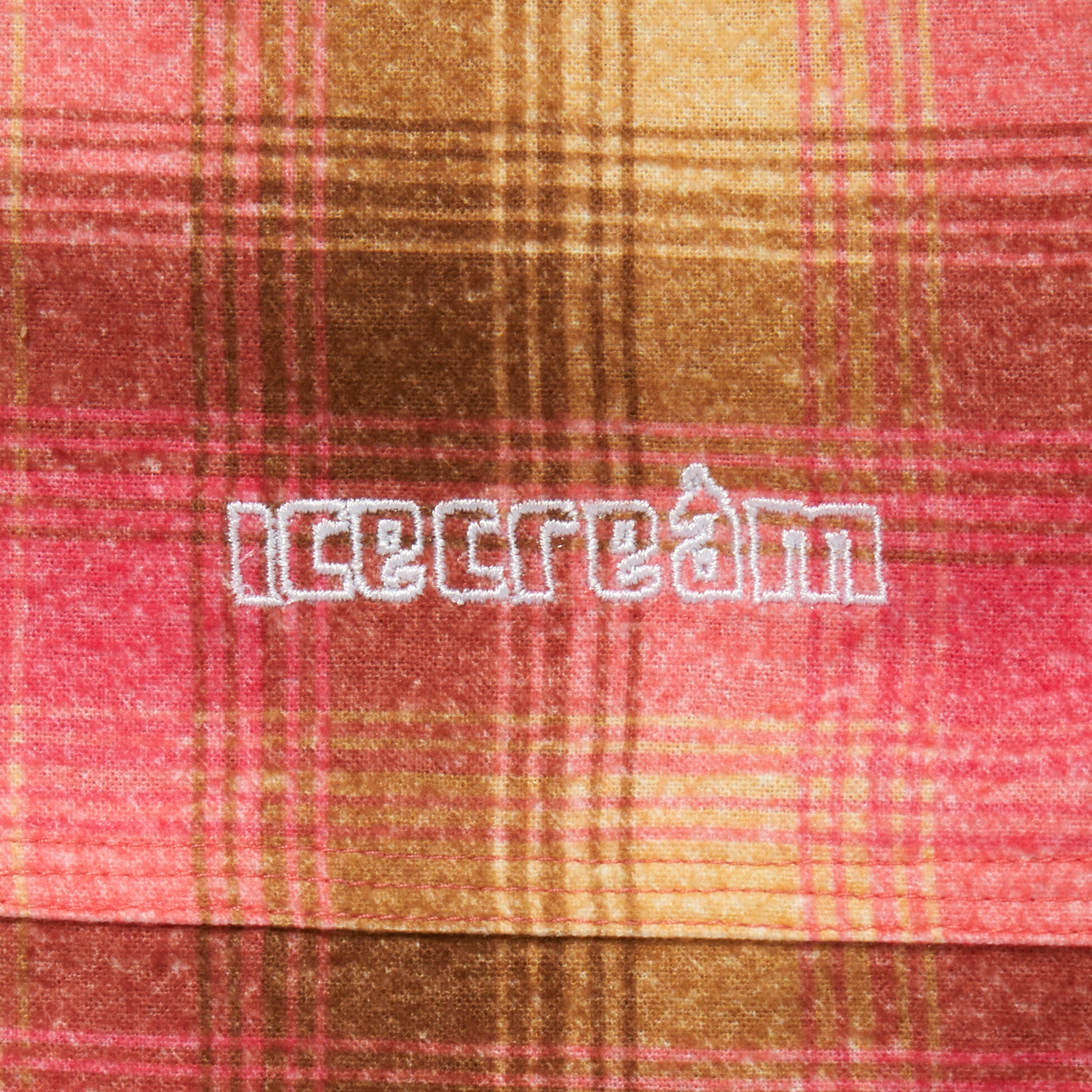 画像をギャラリービューアに読み込む, EMBROIDERED LOGO BUGGY FLANNEL CHECK JACKET
