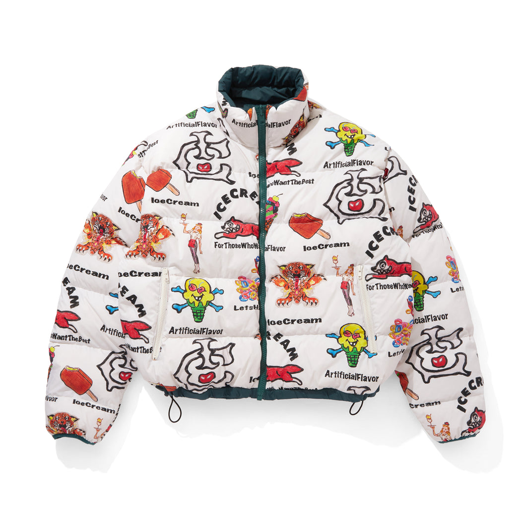 REVERSIBLE DOWN JACKET