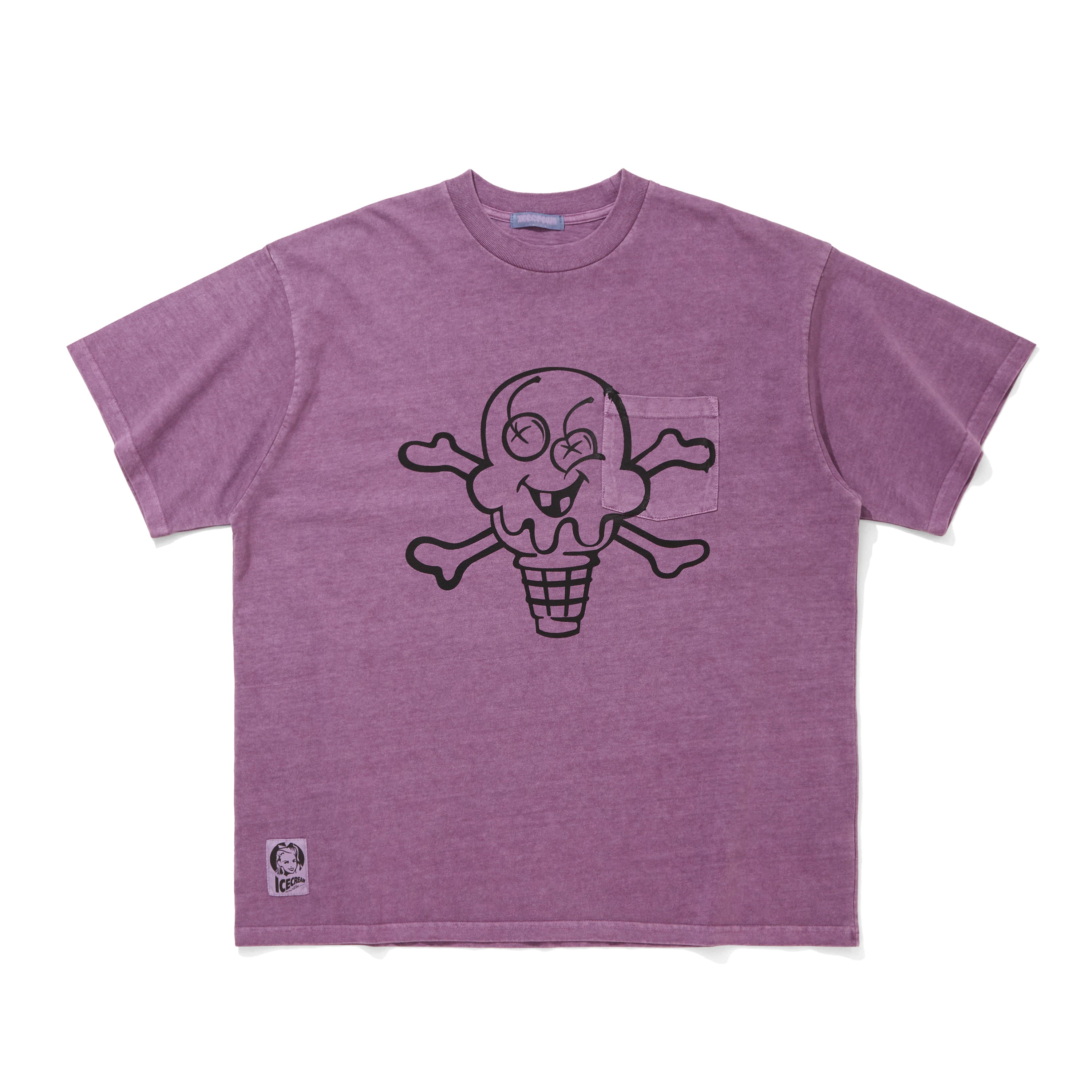 画像をギャラリービューアに読み込む, Overdyed Pocket T-shrt_Cone And Bone
