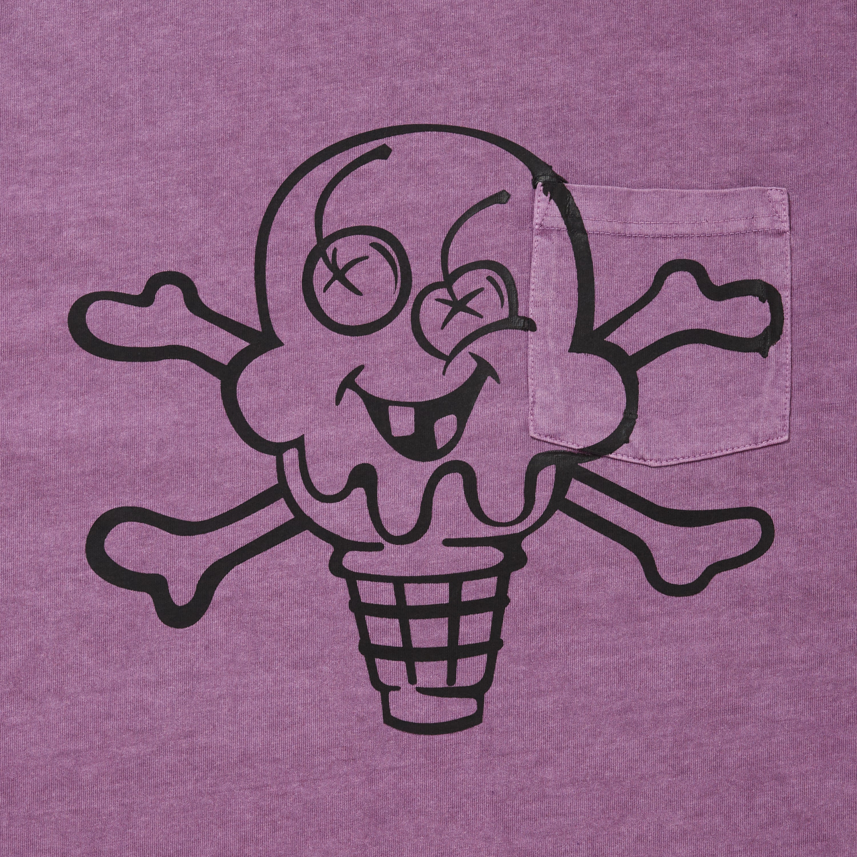 画像をギャラリービューアに読み込む, Overdyed Pocket T-shrt_Cone And Bone
