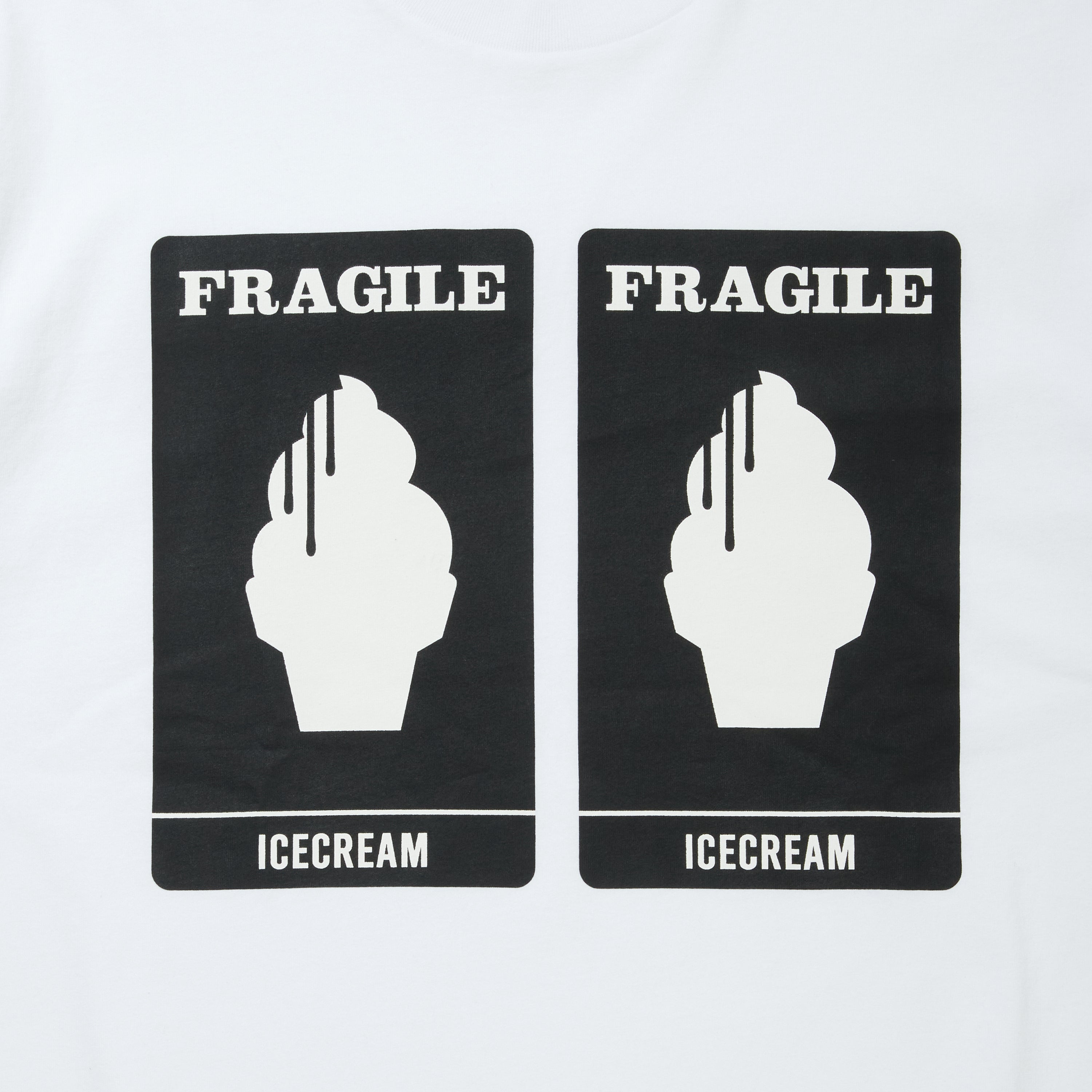 画像をギャラリービューアに読み込む, COTTON T-SHIRT FRAGILE(SAMPLE SALE)
