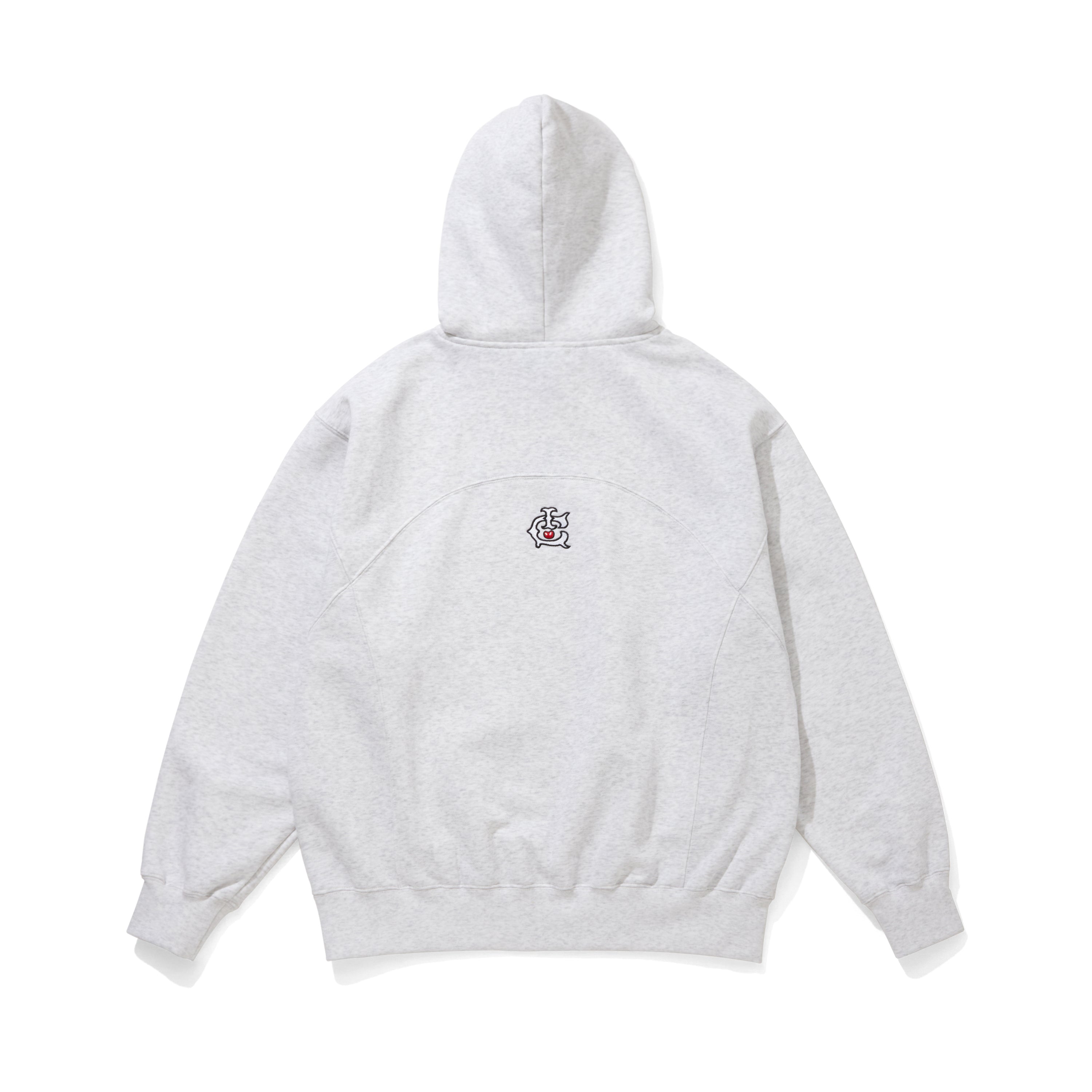 画像をギャラリービューアに読み込む, Embridery Logo Switching Cotton Hoodie
