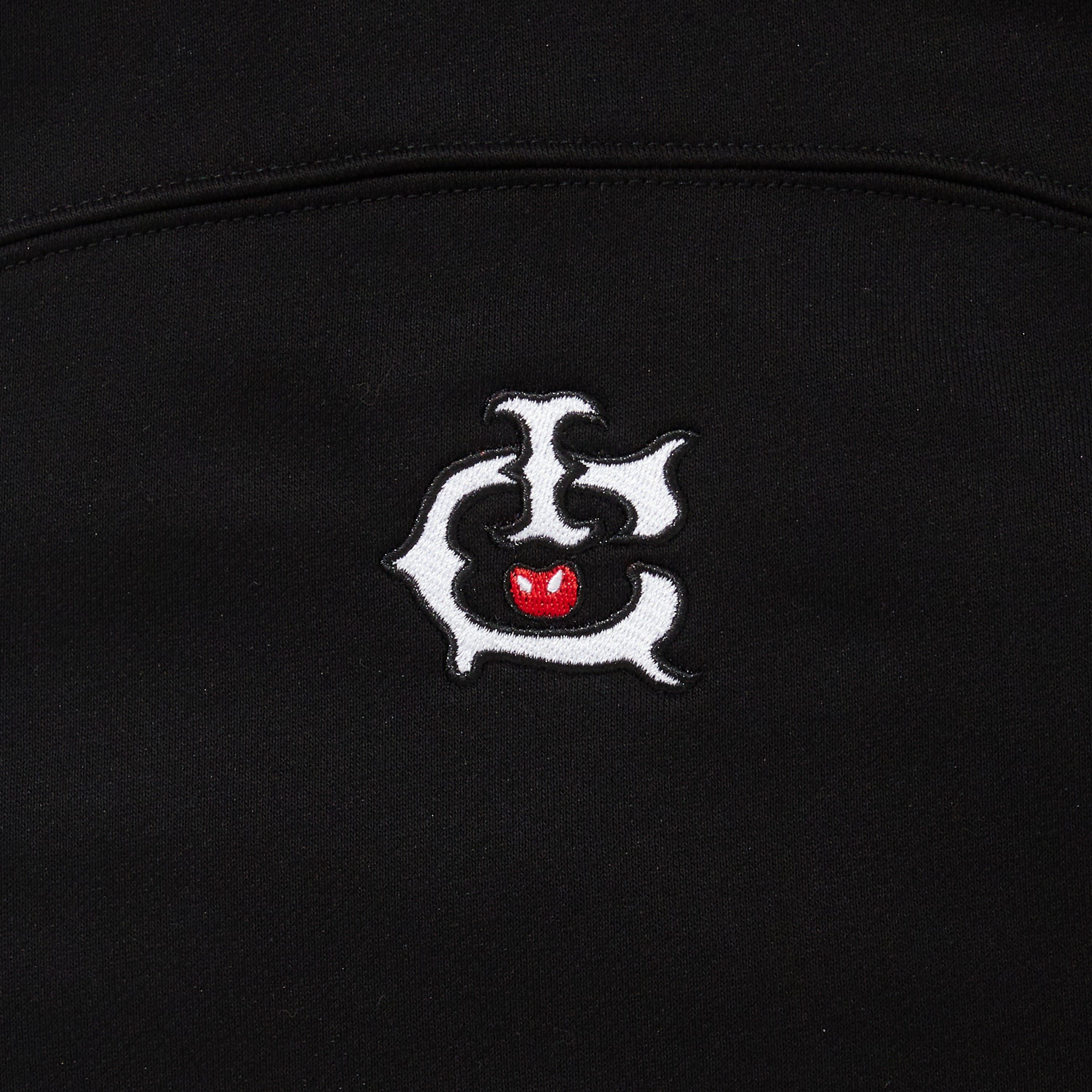 画像をギャラリービューアに読み込む, Embridery Logo Switching Cotton Hoodie
