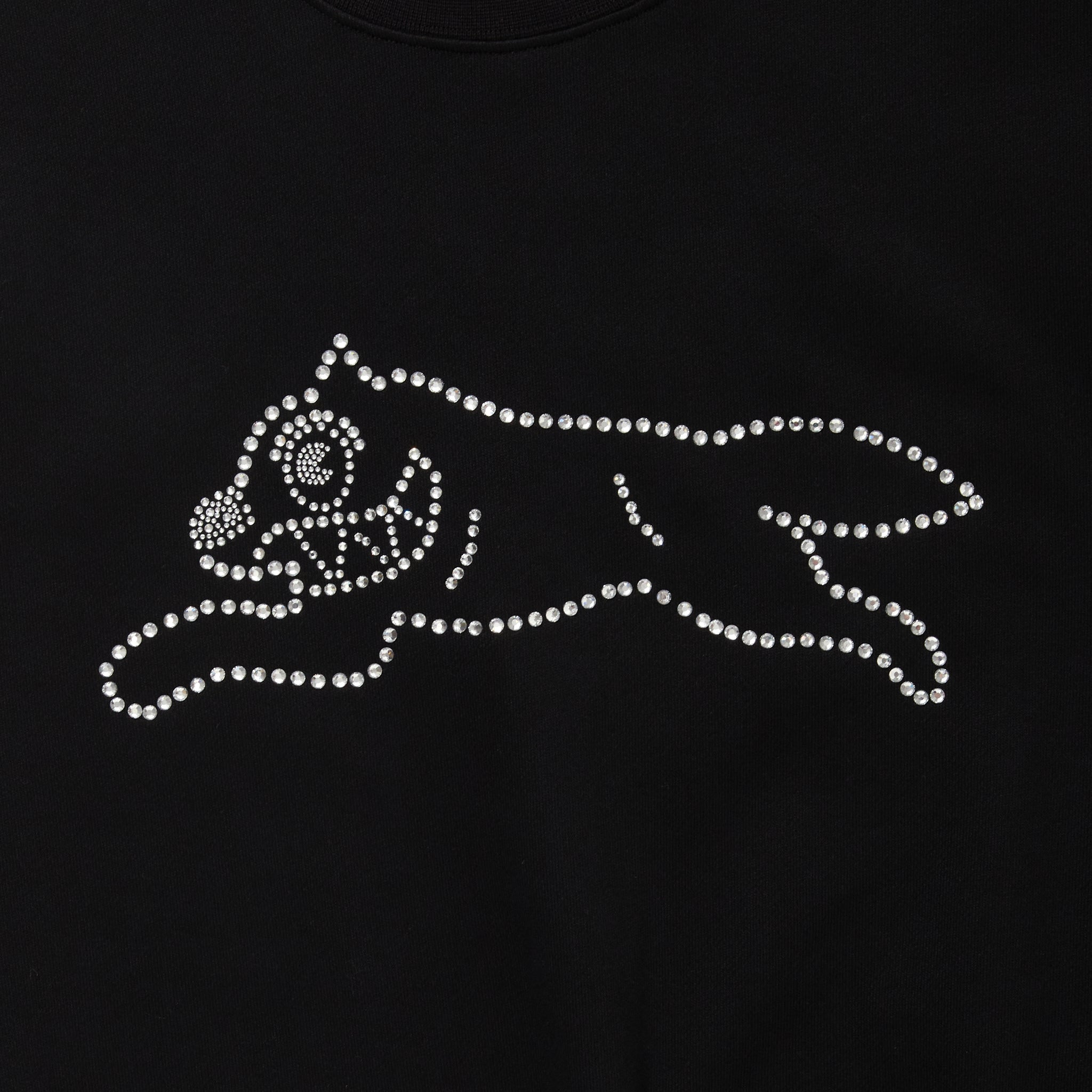 Rhinestone Cotton Sweatshirt – BILLIONAIRE BOYS CLUB / ICECREAM