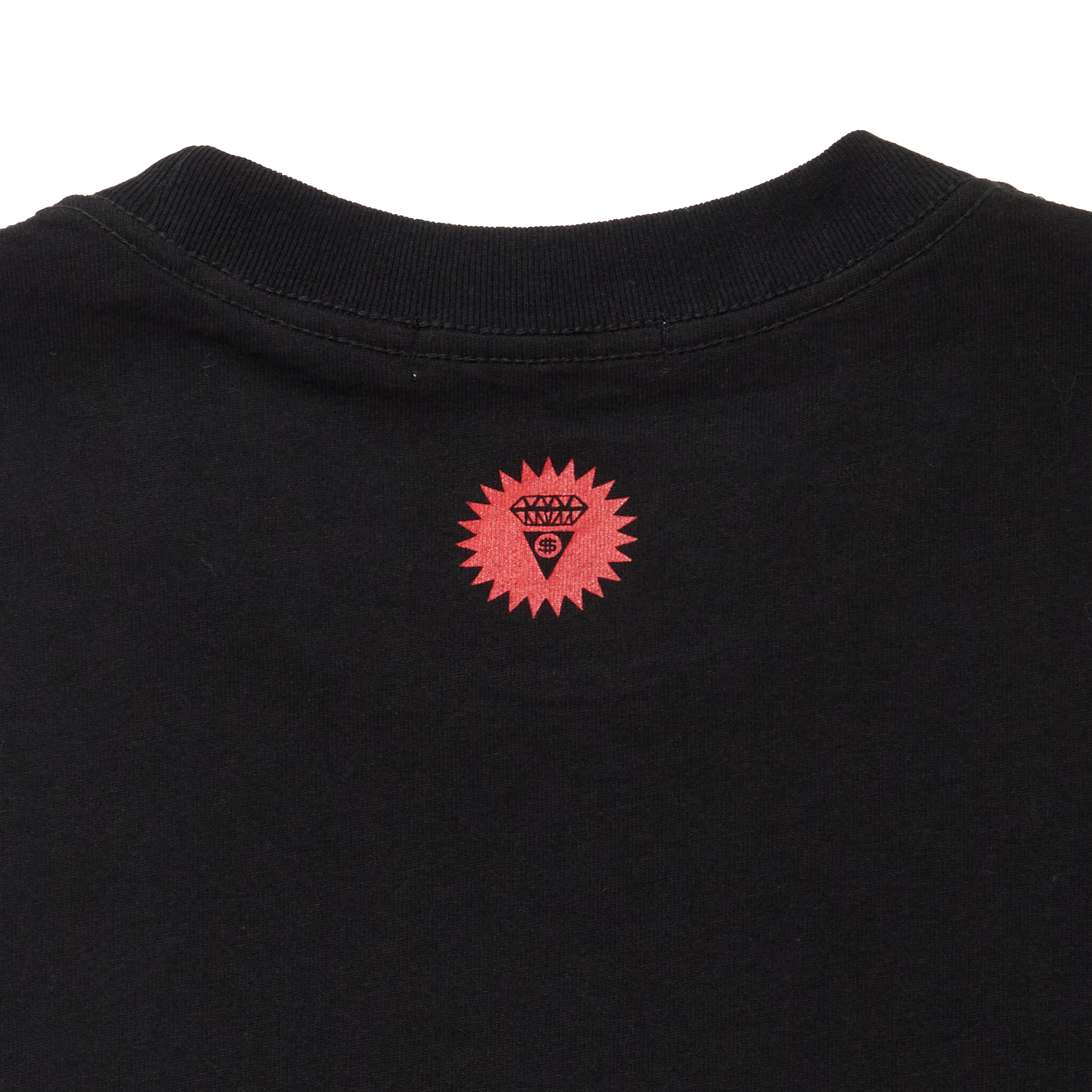 画像をギャラリービューアに読み込む, Rhinestone Cotton T-shirt_Running Dog

