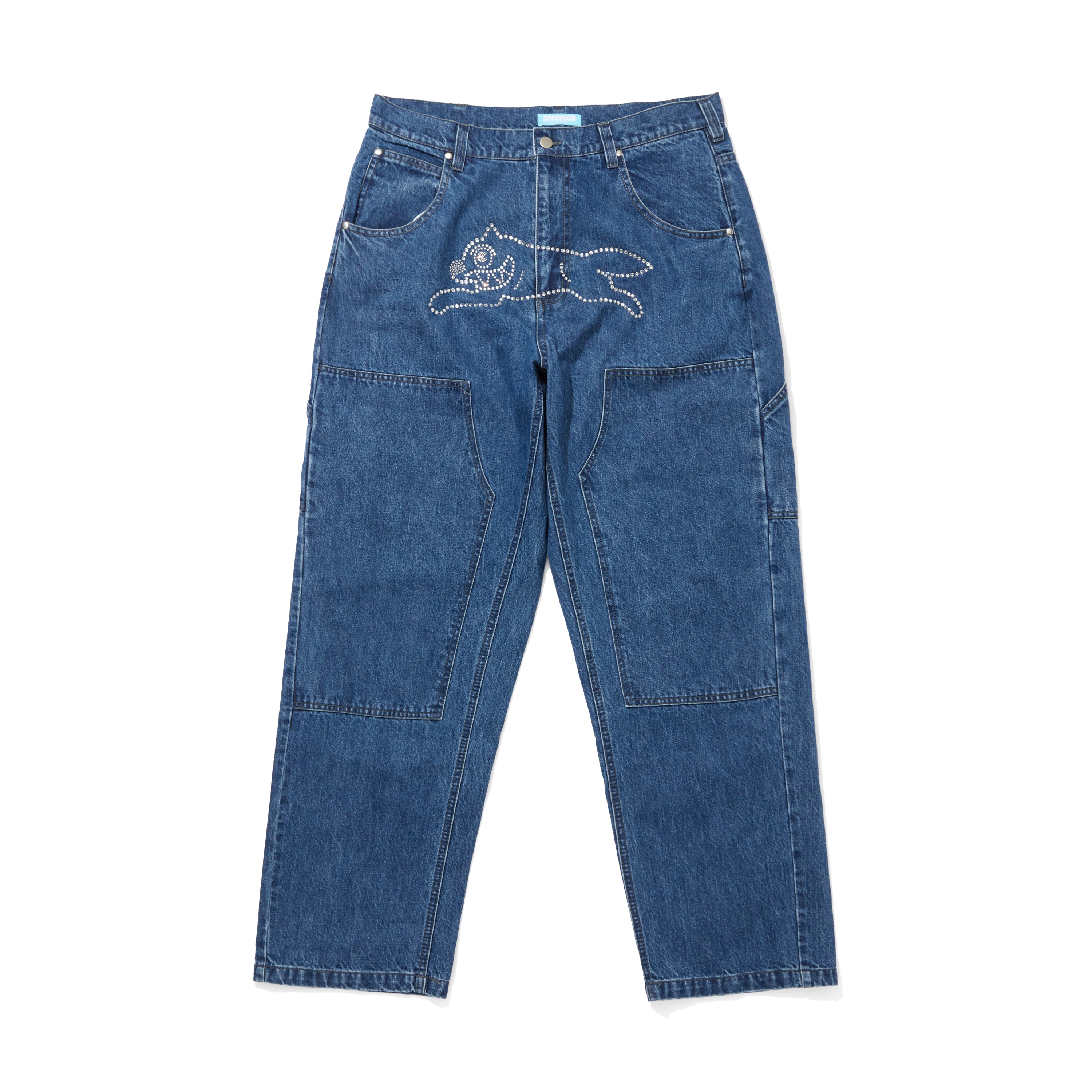 画像をギャラリービューアに読み込む, Rhinestone Buggy Denim
