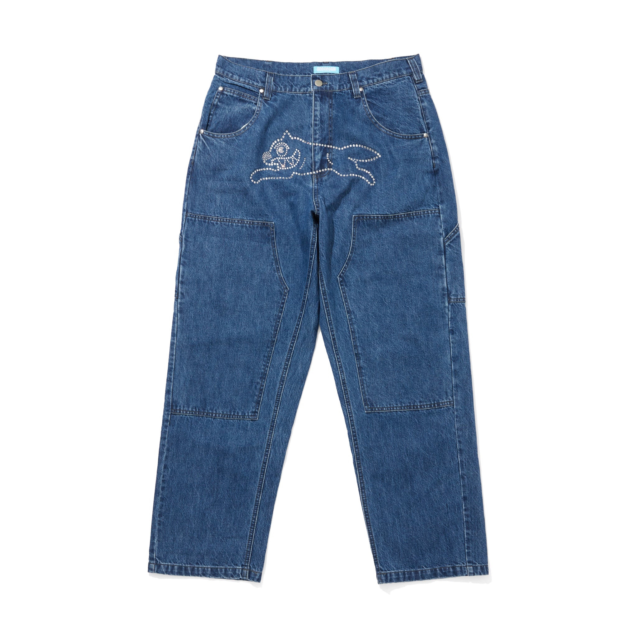 Rhinestone Buggy Denim – BILLIONAIRE BOYS CLUB / ICECREAM OFFICIAL