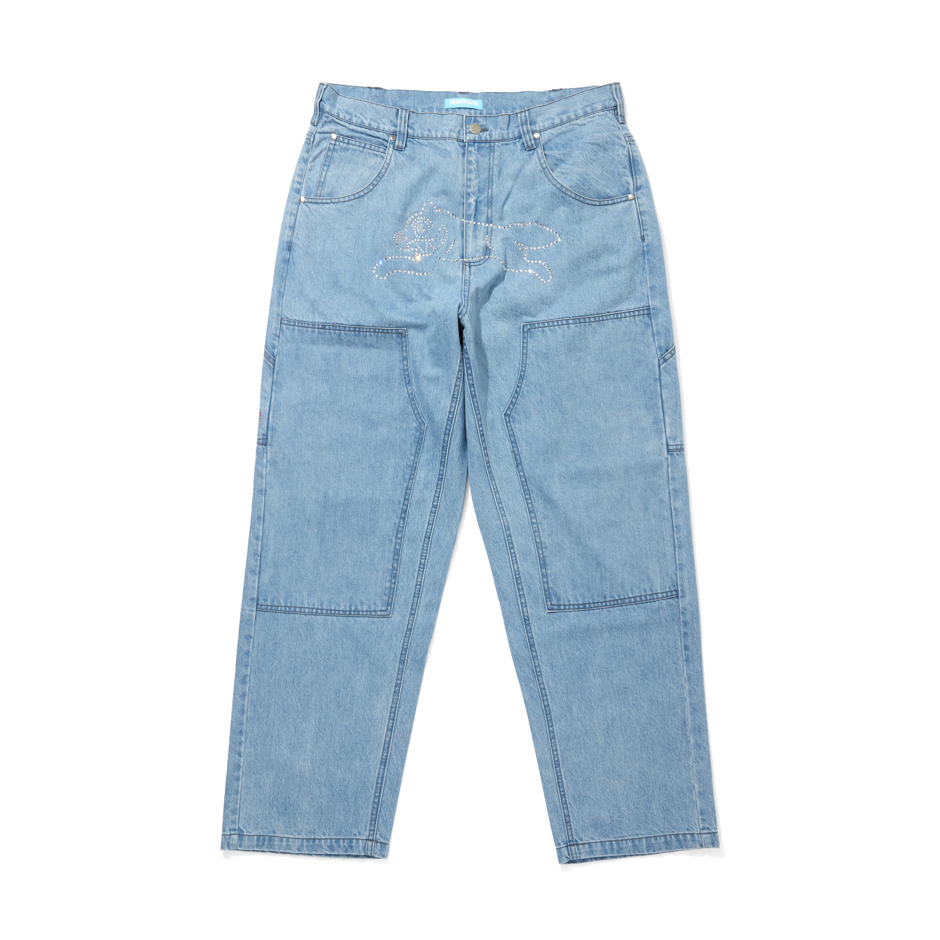 画像をギャラリービューアに読み込む, Rhinestone Buggy Denim
