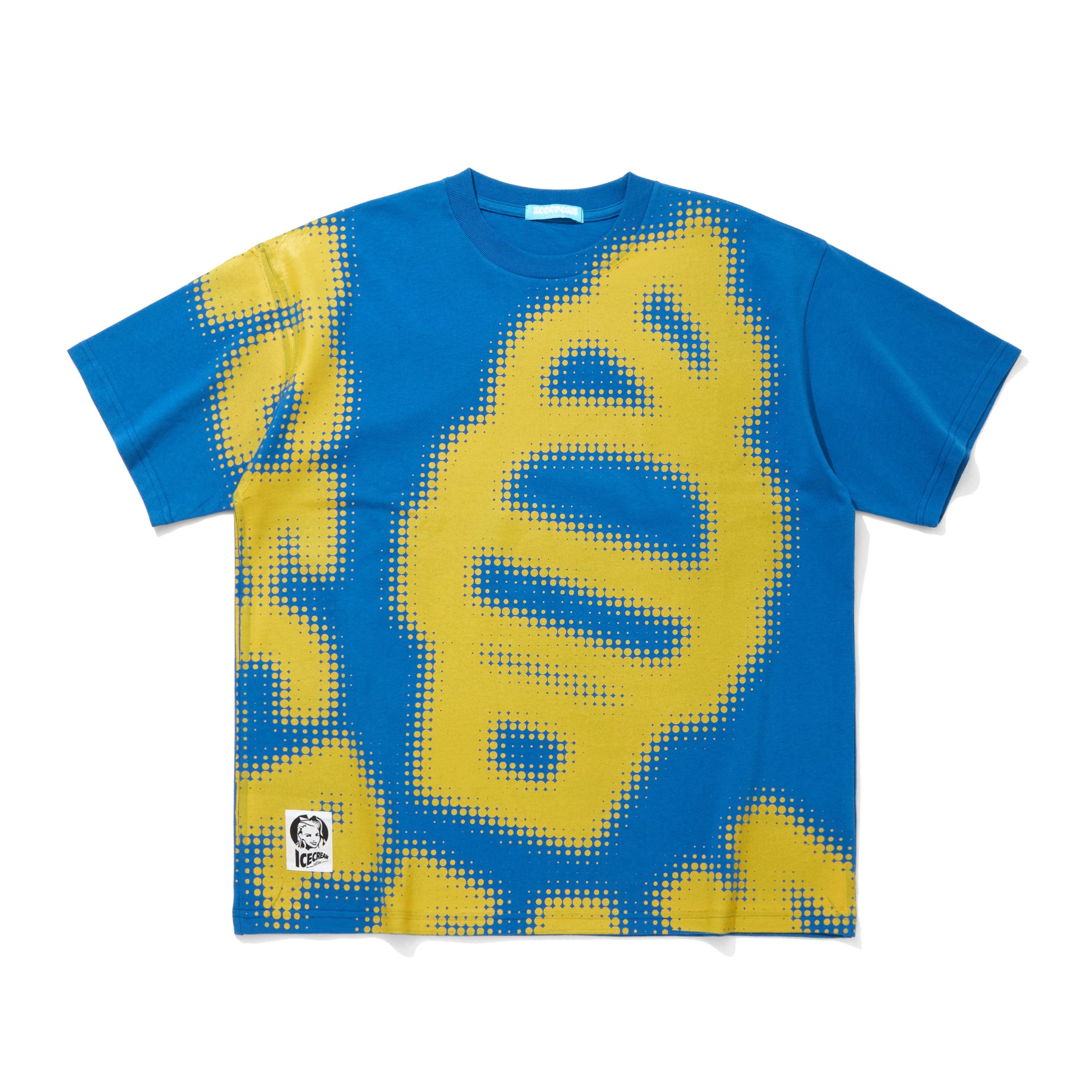 画像をギャラリービューアに読み込む, Cotton T-shirt_Color Halftone Big Logo LOGO
