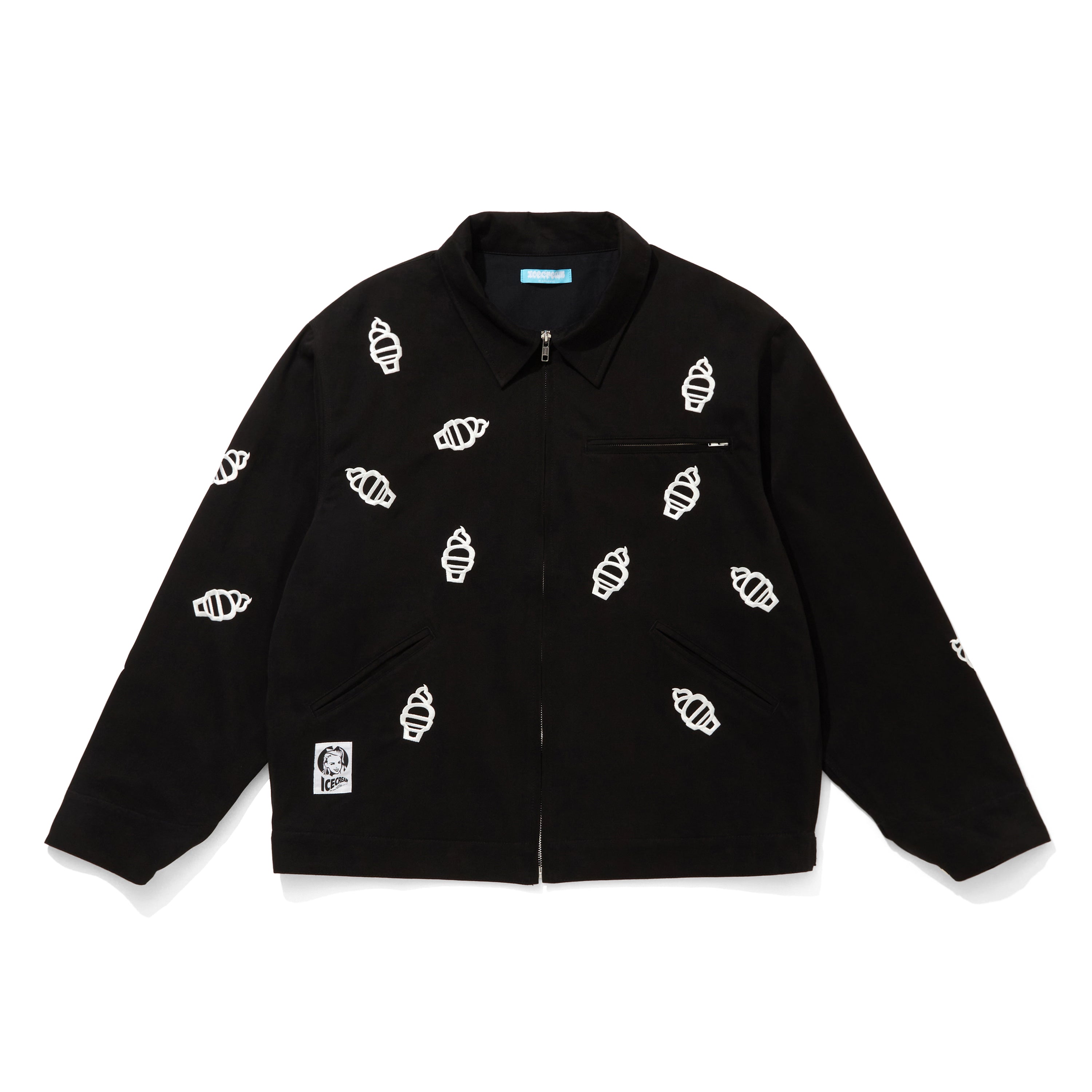 画像をギャラリービューアに読み込む, Embridery Molskin Blouson
