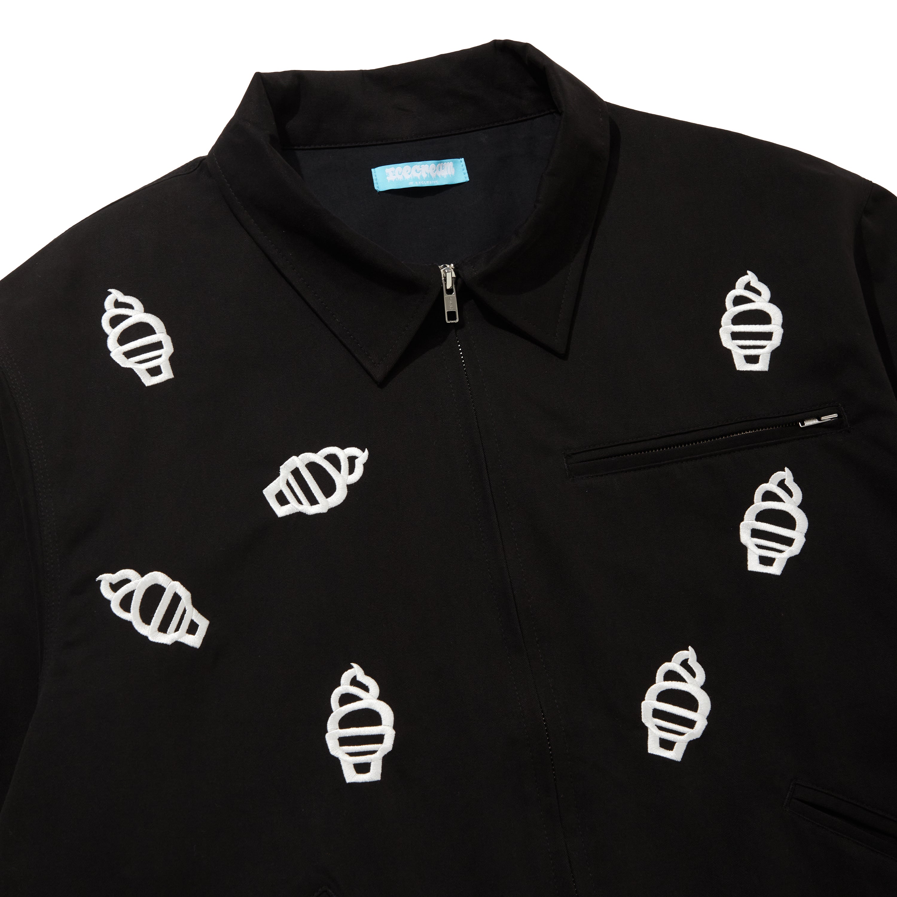 画像をギャラリービューアに読み込む, Embridery Molskin Blouson
