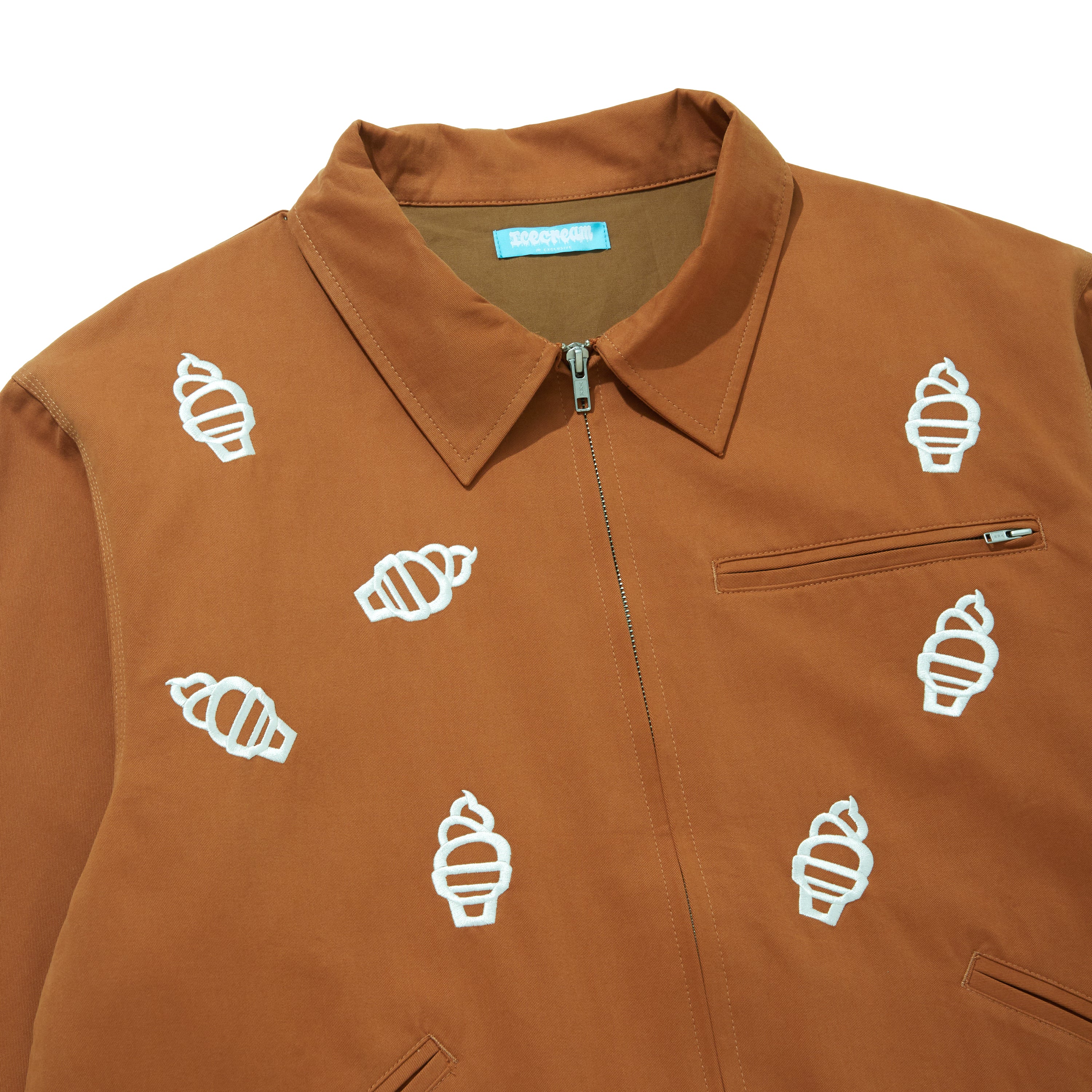 画像をギャラリービューアに読み込む, Embridery Molskin Blouson
