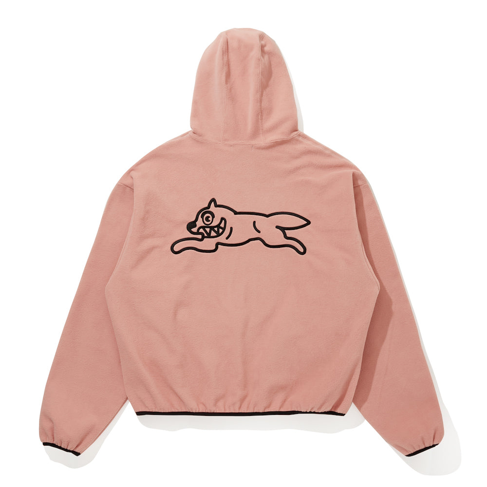 Load image into Gallery viewer, EMBROIDERED LOGO PIPING FLEECE HOODIE
