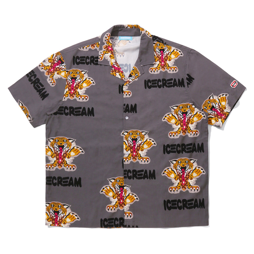画像をギャラリービューアに読み込む, OPEN COLLAR S/S SHIRT
