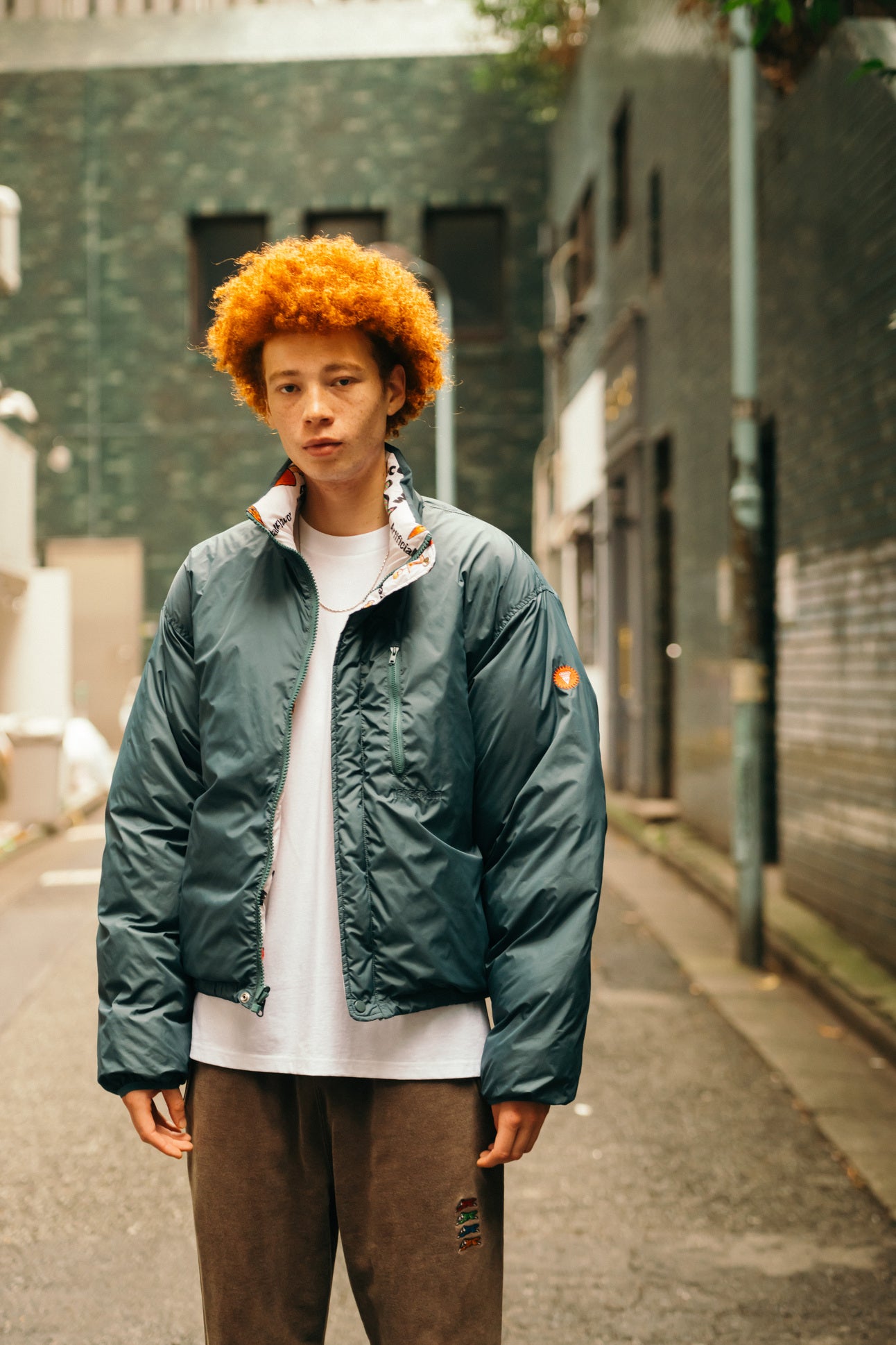 画像をギャラリービューアに読み込む, REVERSIBLE DOWN JACKET
