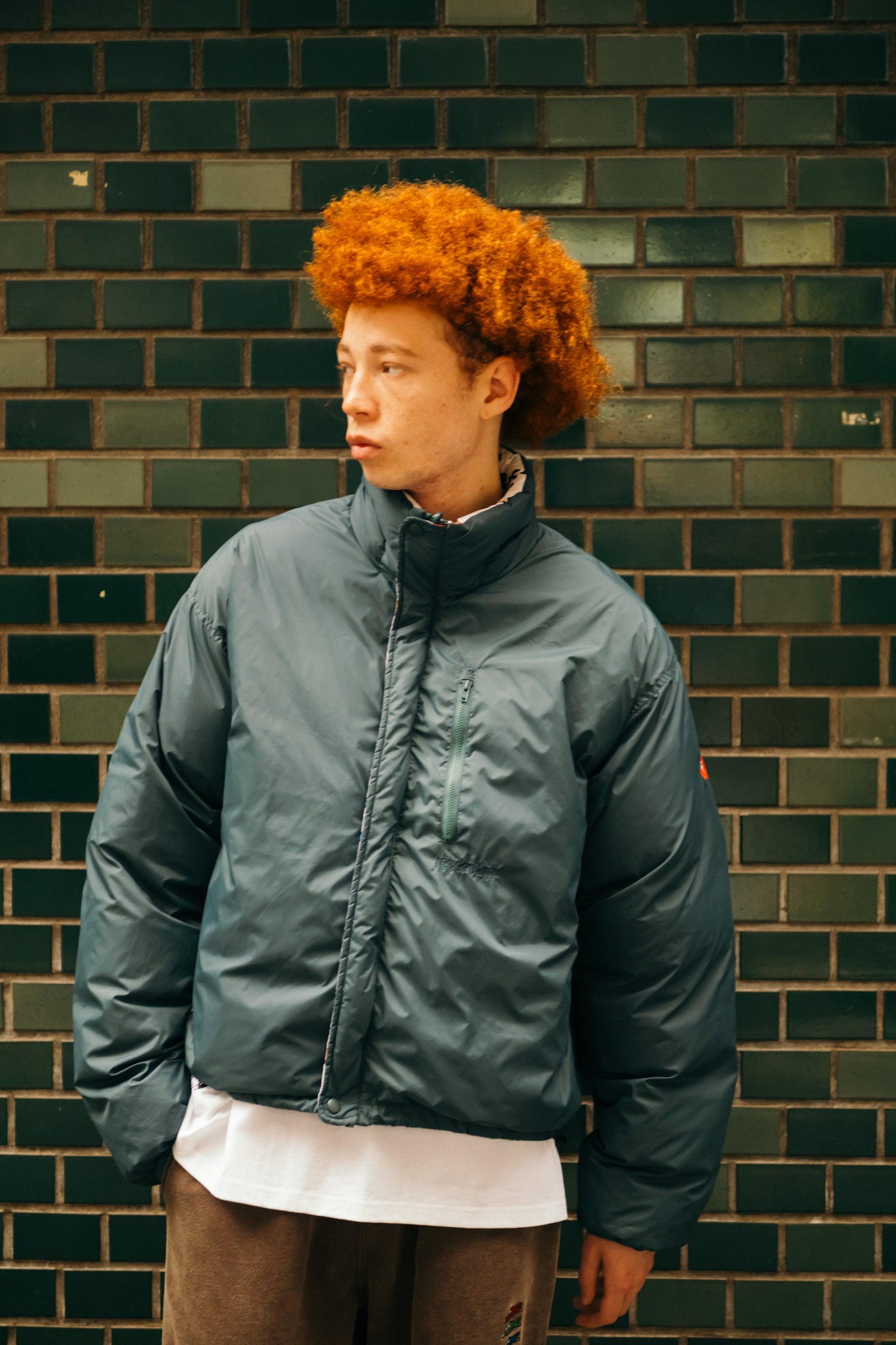 画像をギャラリービューアに読み込む, REVERSIBLE DOWN JACKET

