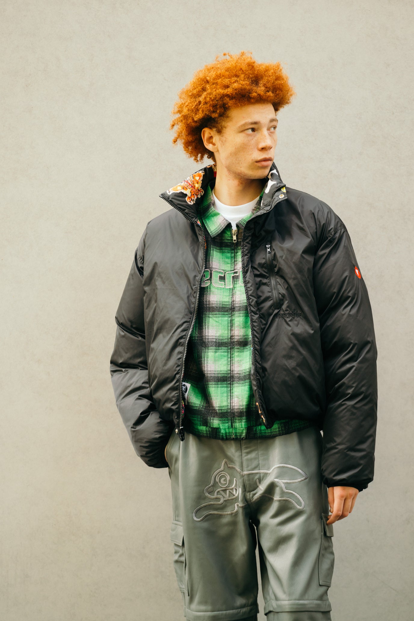 画像をギャラリービューアに読み込む, REVERSIBLE DOWN JACKET
