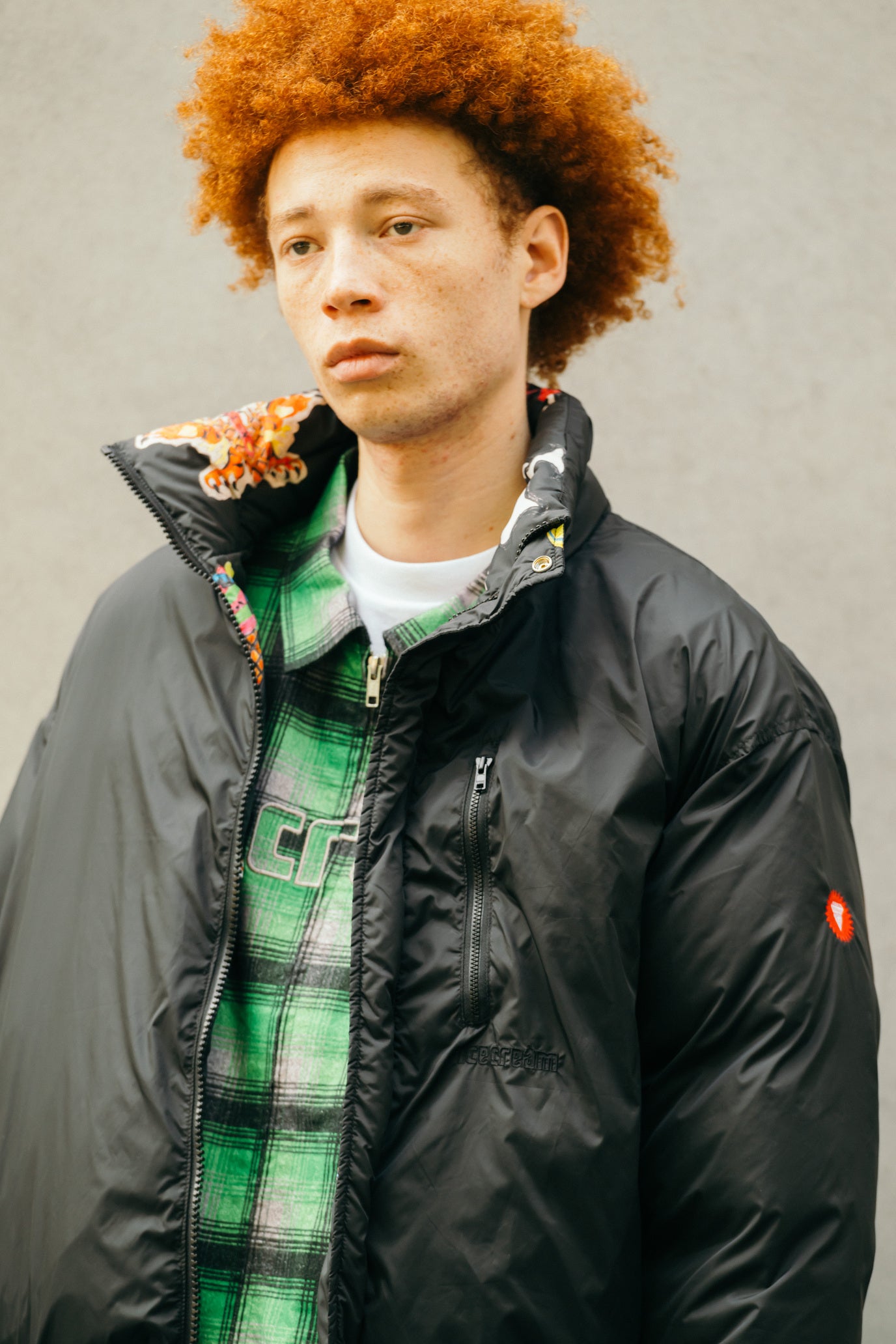 画像をギャラリービューアに読み込む, REVERSIBLE DOWN JACKET
