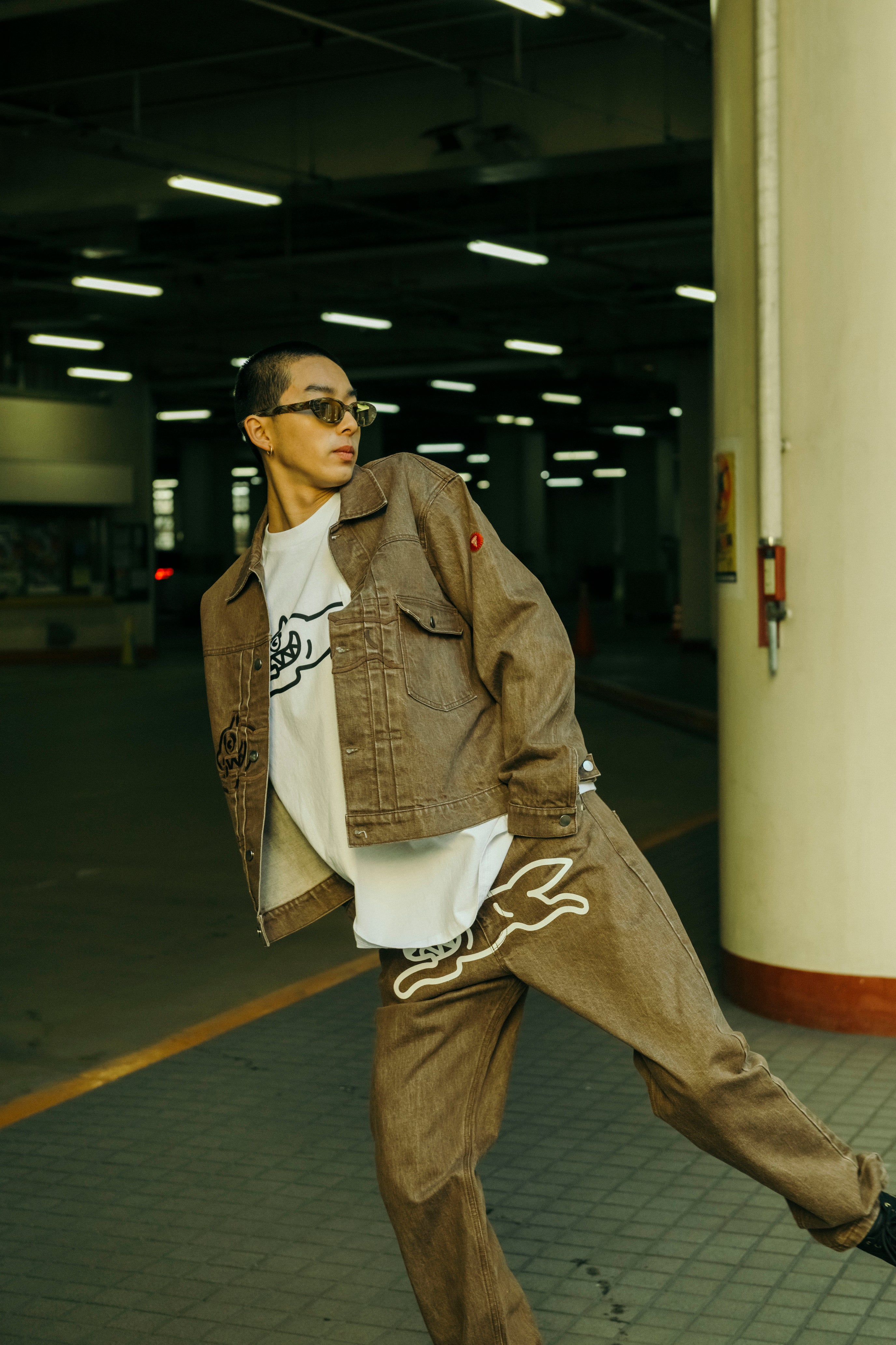 画像をギャラリービューアに読み込む, Buggy Denim Pants
