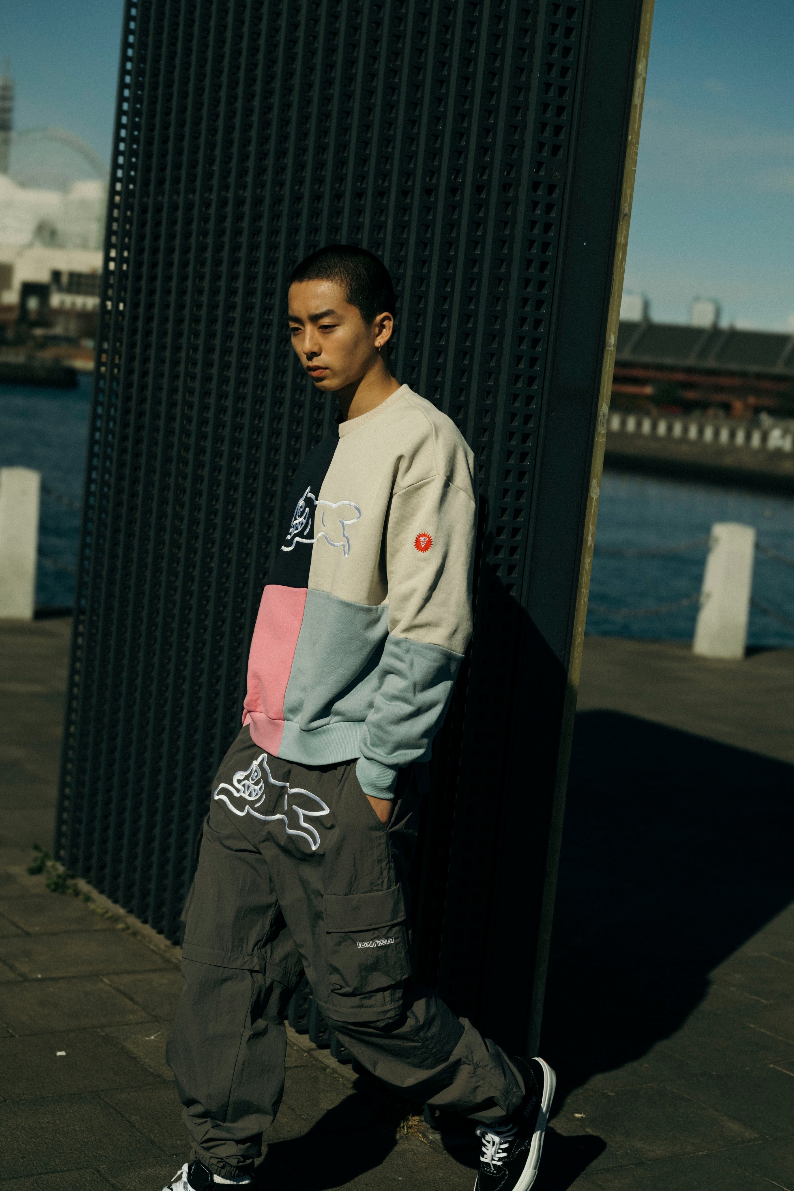 Load image into Gallery viewer, Embroidery Logo Crazy Sweatshirt
