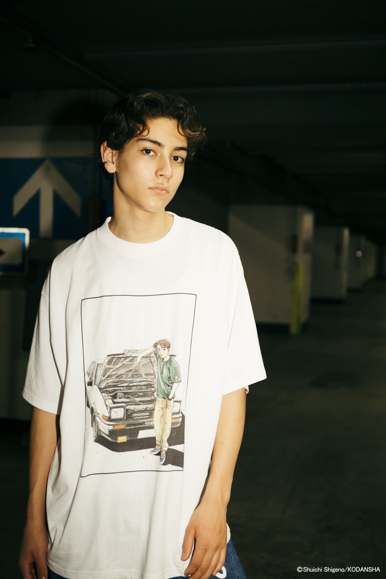 画像をギャラリービューアに読み込む, BILLIONAIRE BOYS CLUB x INITIAL D COTTON T-SHIRT #2

