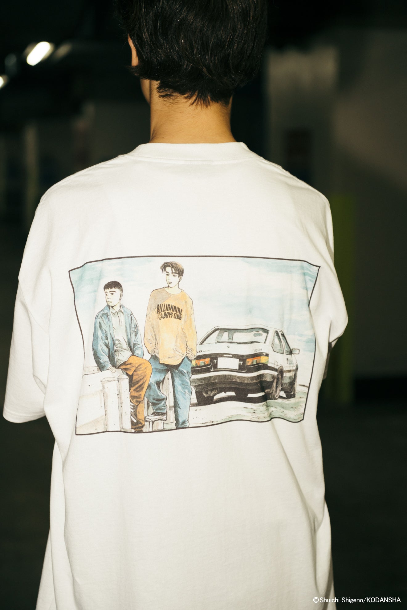 画像をギャラリービューアに読み込む, BILLIONAIRE BOYS CLUB x INITIAL D COTTON T-SHIRT #2
