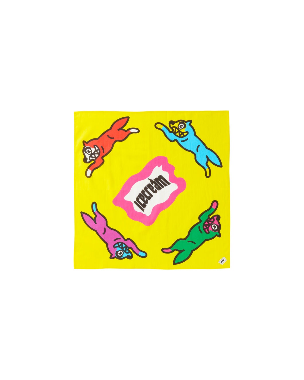 RUNNING DOG BANDANA – BILLIONAIRE BOYS CLUB / ICECREAM OFFICIAL