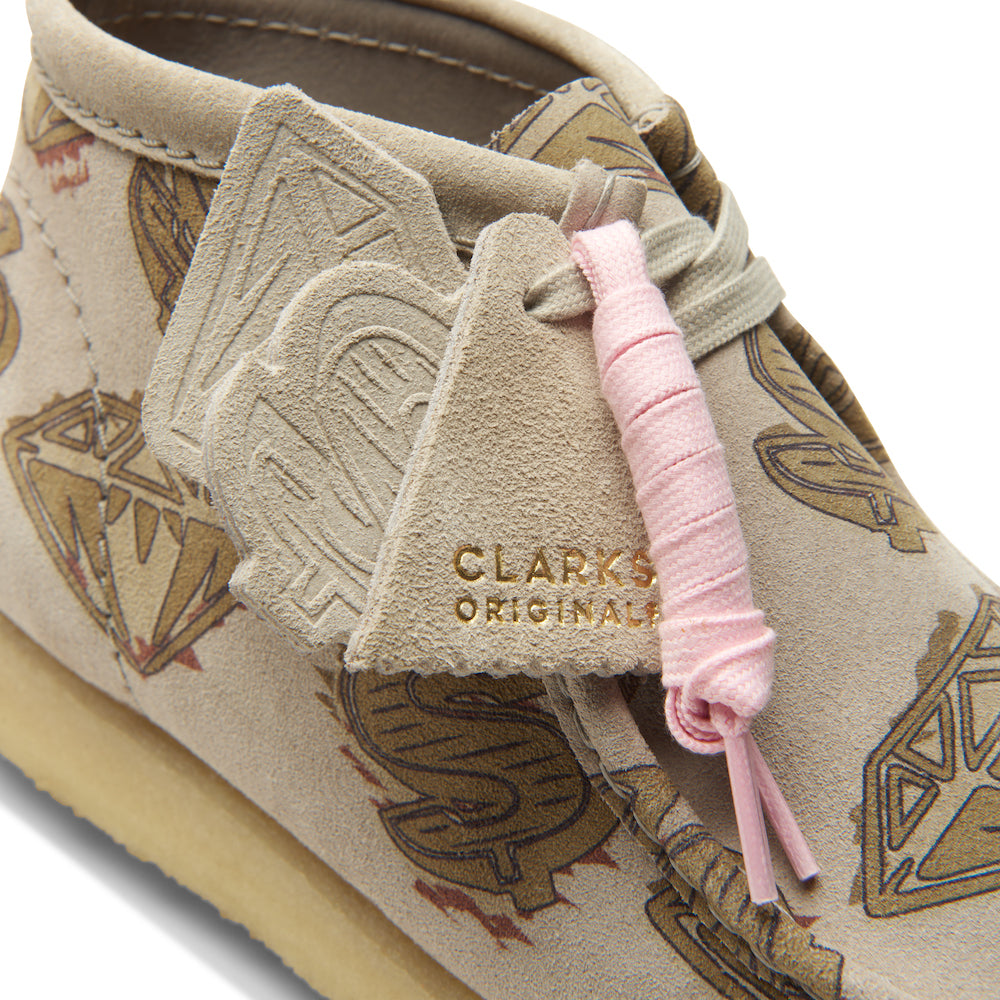 Load image into Gallery viewer, Clarks x Billionaire Boys Club Wallabee Boot Off White (Spiaggia)
