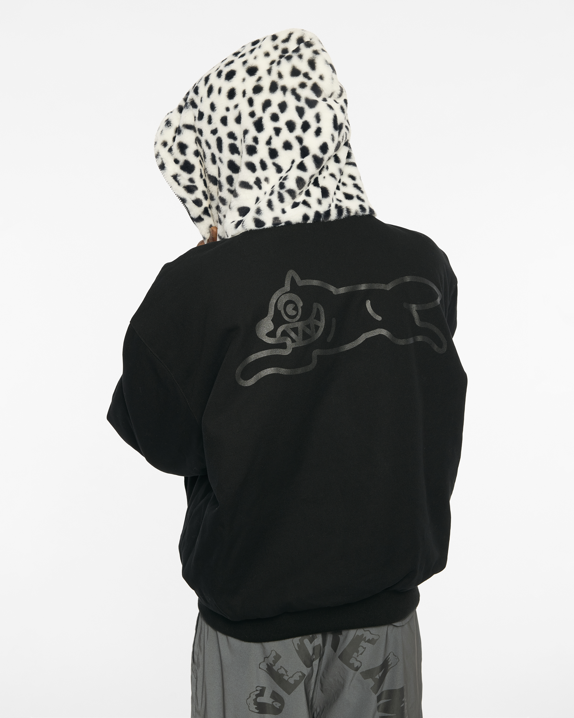 画像をギャラリービューアに読み込む, Icecream x Alpha Industries _Faux Fur Full-Zip Hoodie
