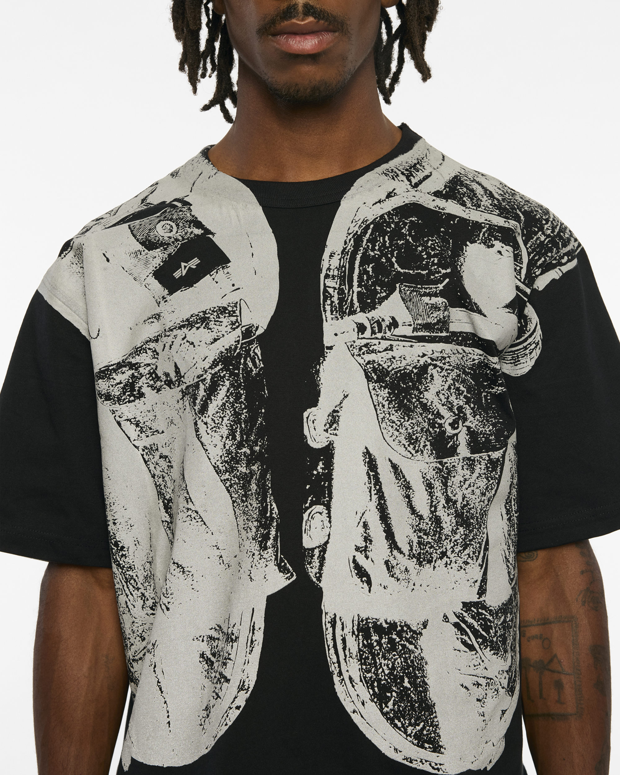 画像をギャラリービューアに読み込む, Icecream x Alpha Industries _Essential Relaxed Fit Tee
