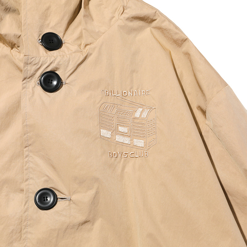 Load image into Gallery viewer, 【50%OFF】EMBOIDERY LOGO &amp; RADIO HOODED COAT
