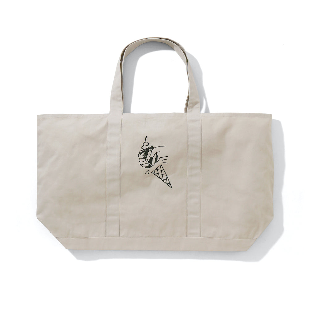 Load image into Gallery viewer, ICECREAM x KEN KAGAMI TOTE BAG
