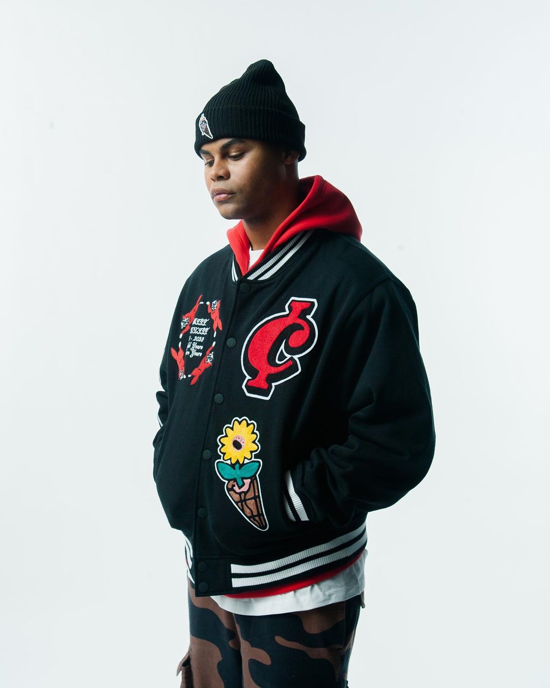 ANNIVERSARY VARSITY JACKET – BILLIONAIRE BOYS CLUB / ICECREAM