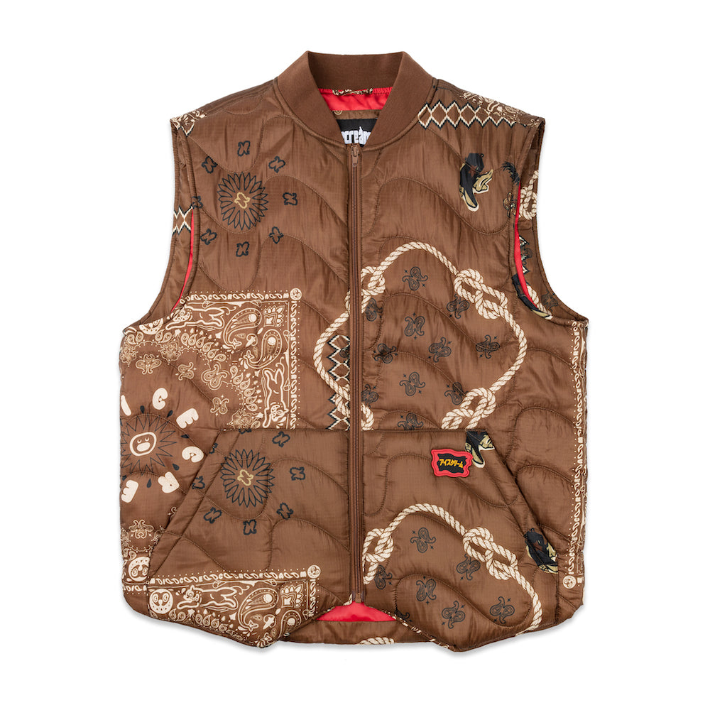 ビリオネアボーイズクラブ ICECREAM PESTON NYLON VEST-