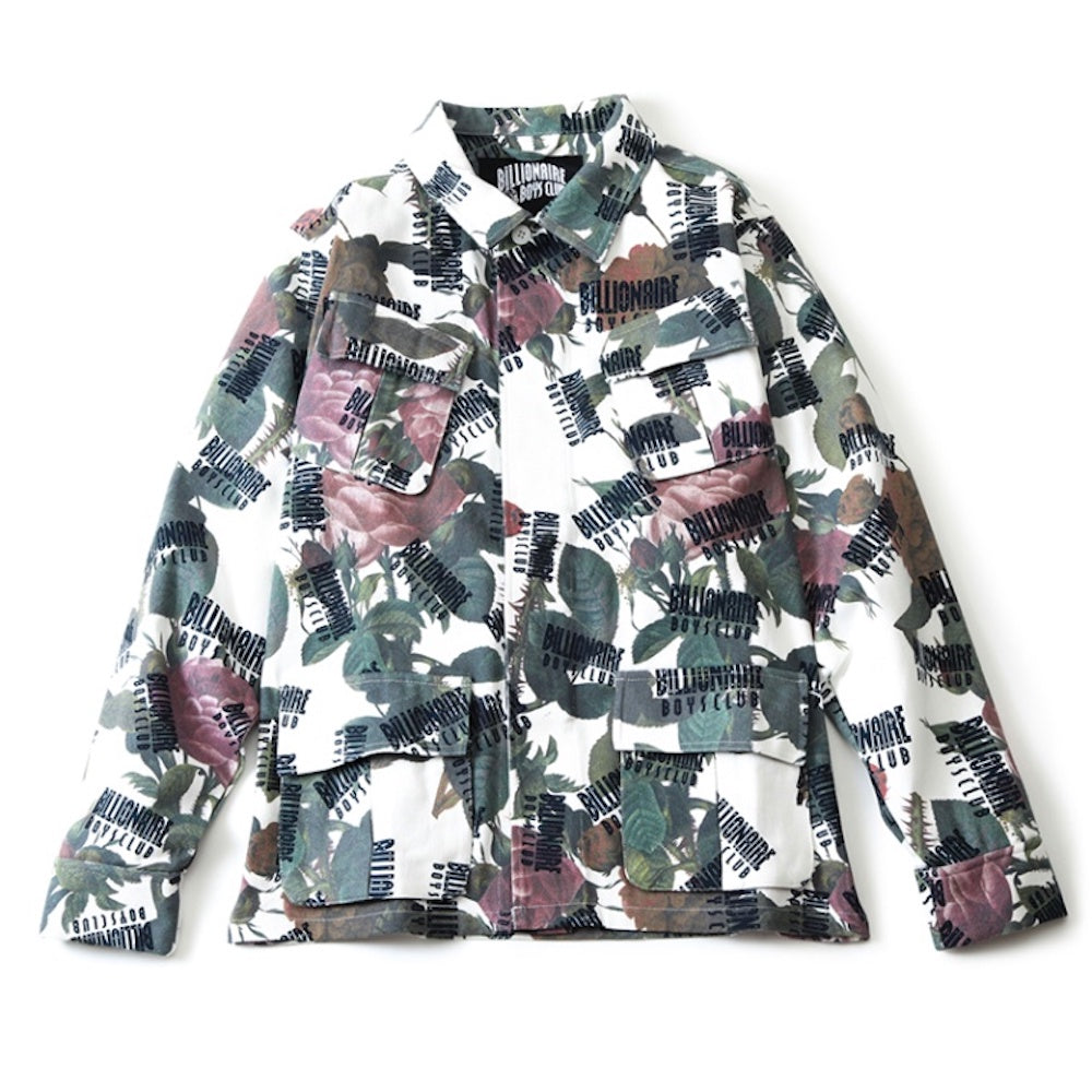 BILLIONAIRE BOYS CLUB REPEAT PRINT JUNGLE SHIRT