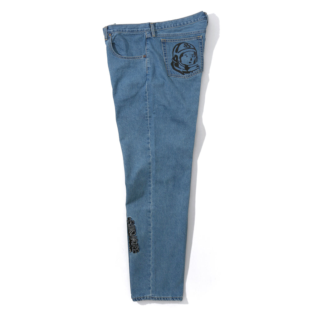 RELAX TAPERED DENIM PANTS