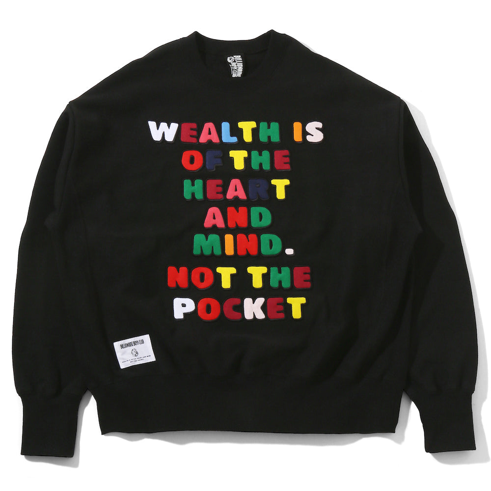 APPLIQUE LOGO SWEAT SHIRT_STARFILED LOGO – BILLIONAIRE BOYS CLUB