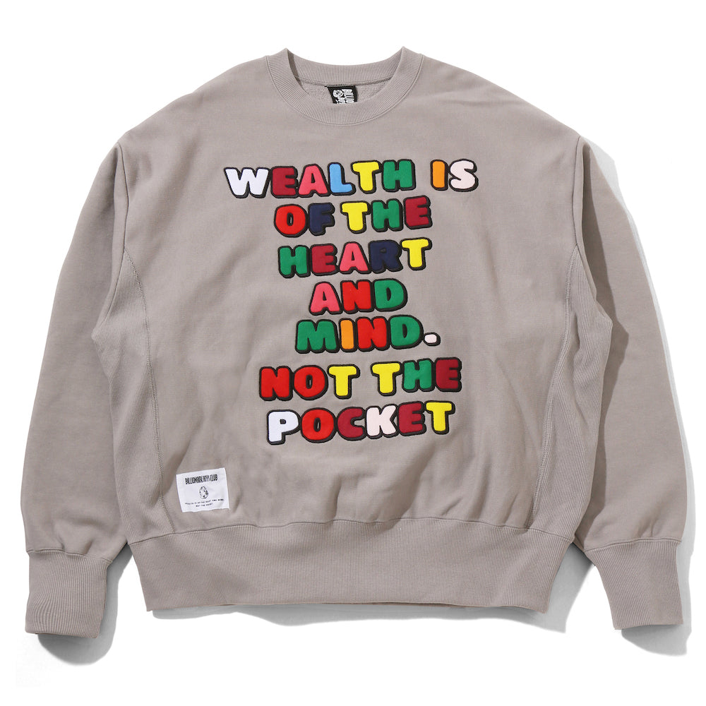 APPLIQUE LOGO SWEAT SHIRT_STARFILED LOGO – BILLIONAIRE BOYS CLUB